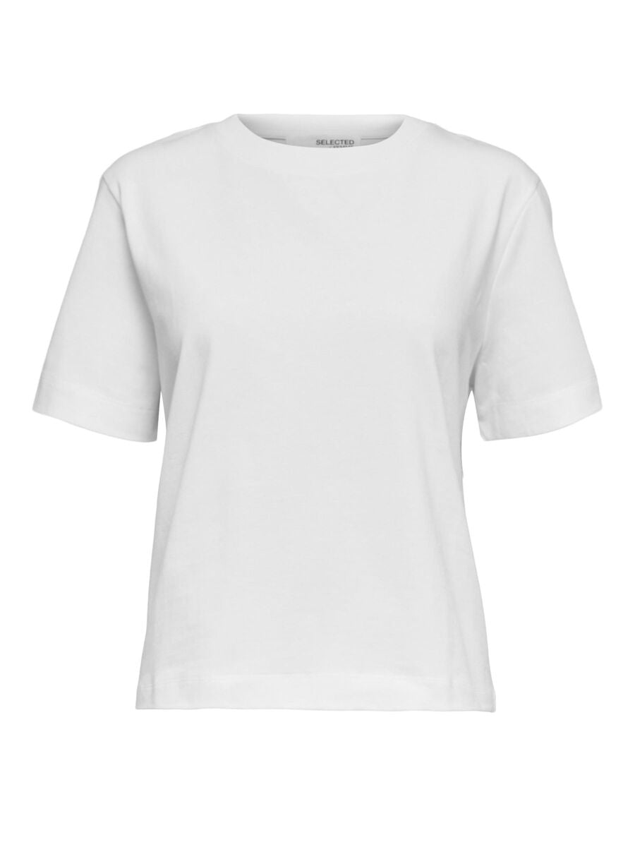 Boxy Tee - White
