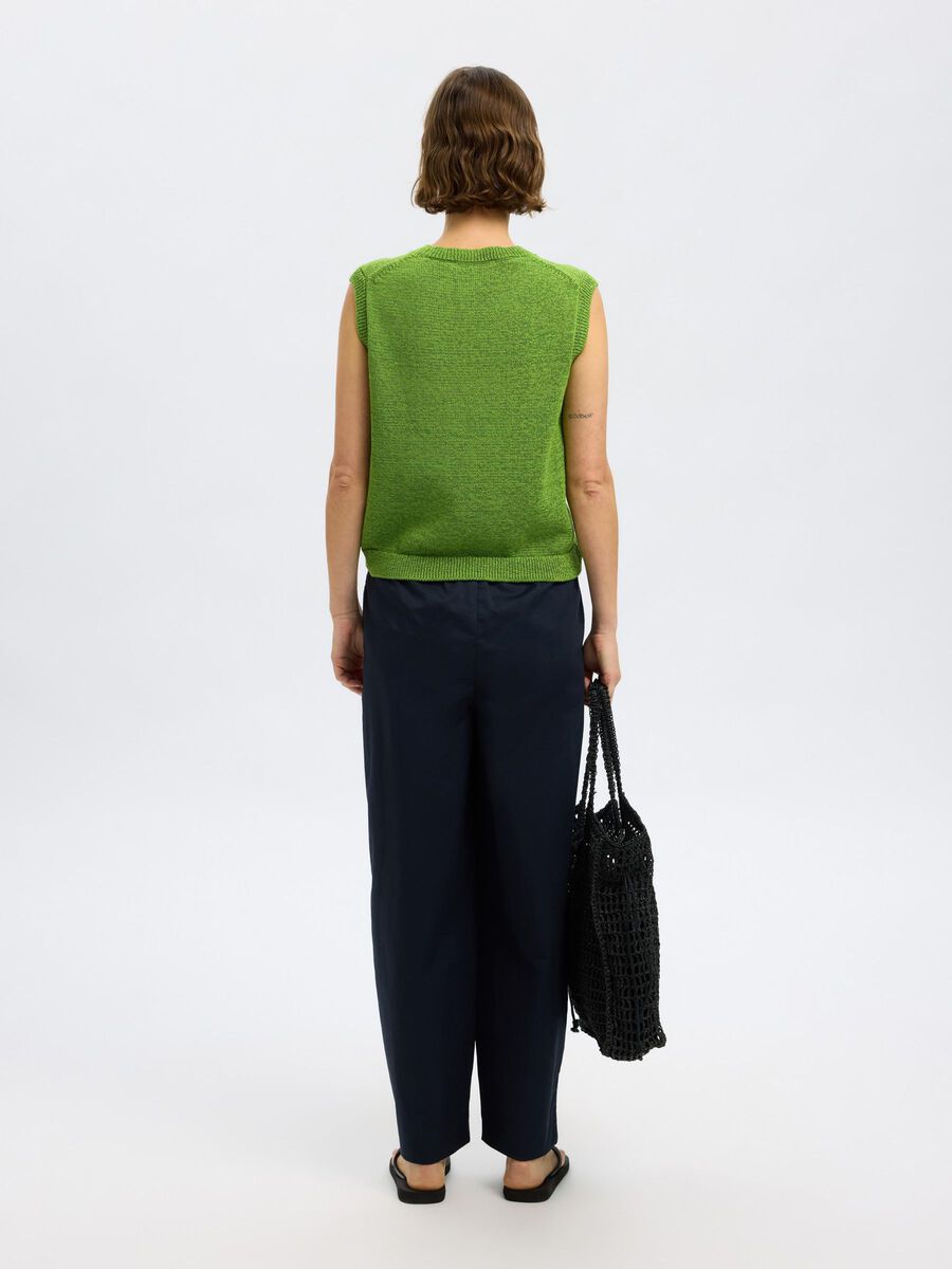Alma Knit Vest - Spindle Tree