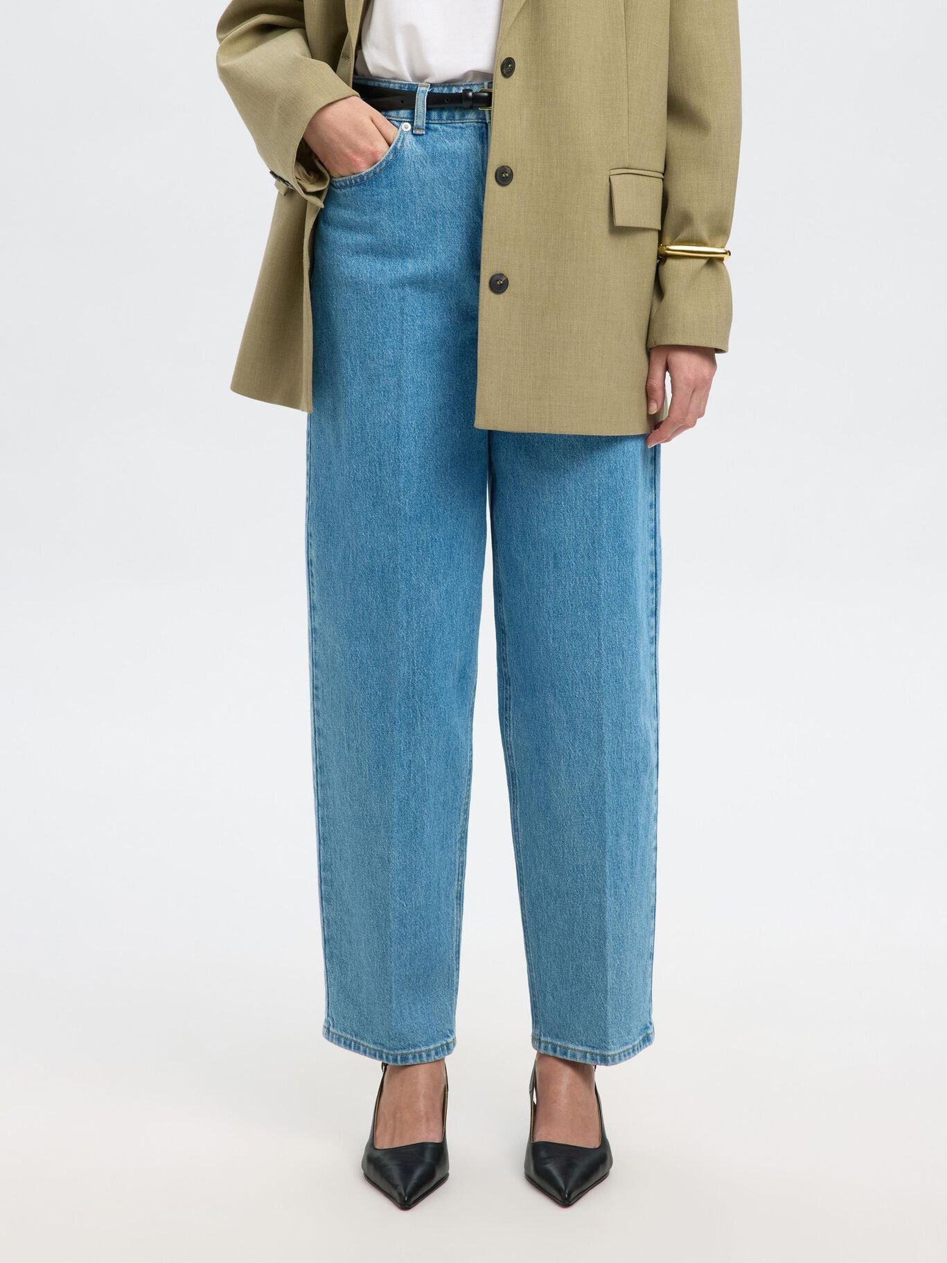 Barrel Liva Kori Jeans - Light Blue Denim