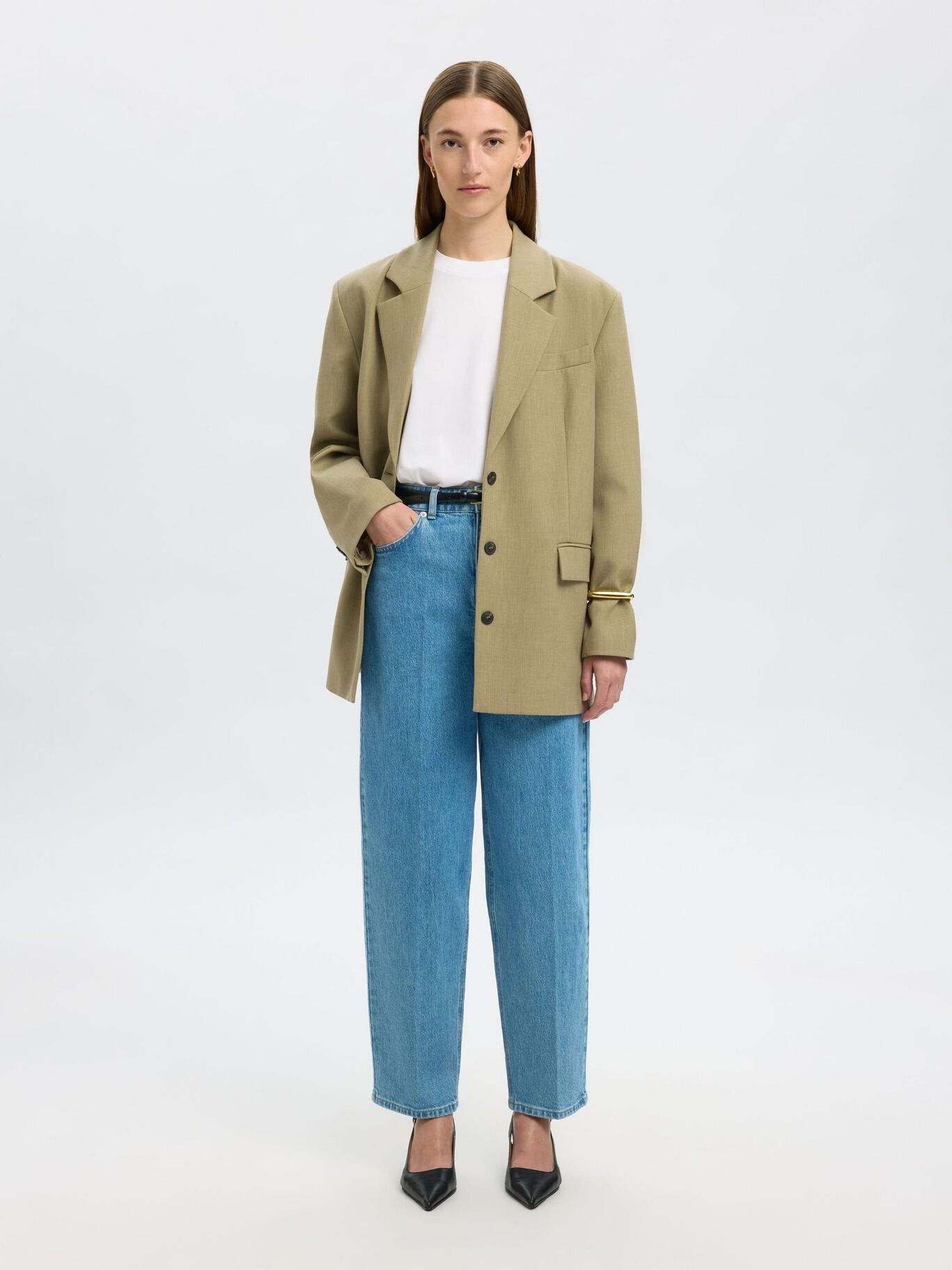 Barrel Liva Kori Jeans - Light Blue Denim