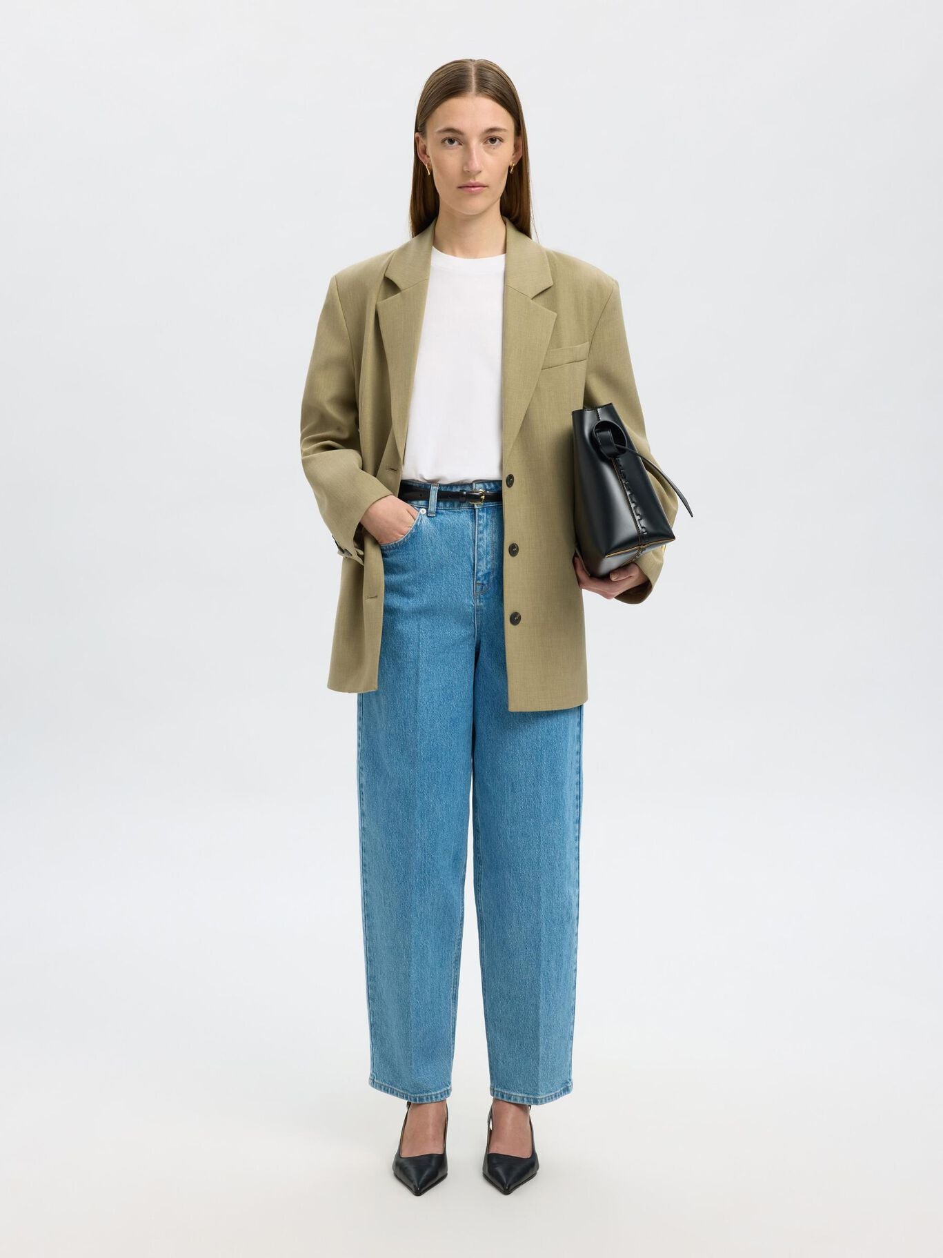 Barrel Liva Kori Jeans - Light Blue Denim