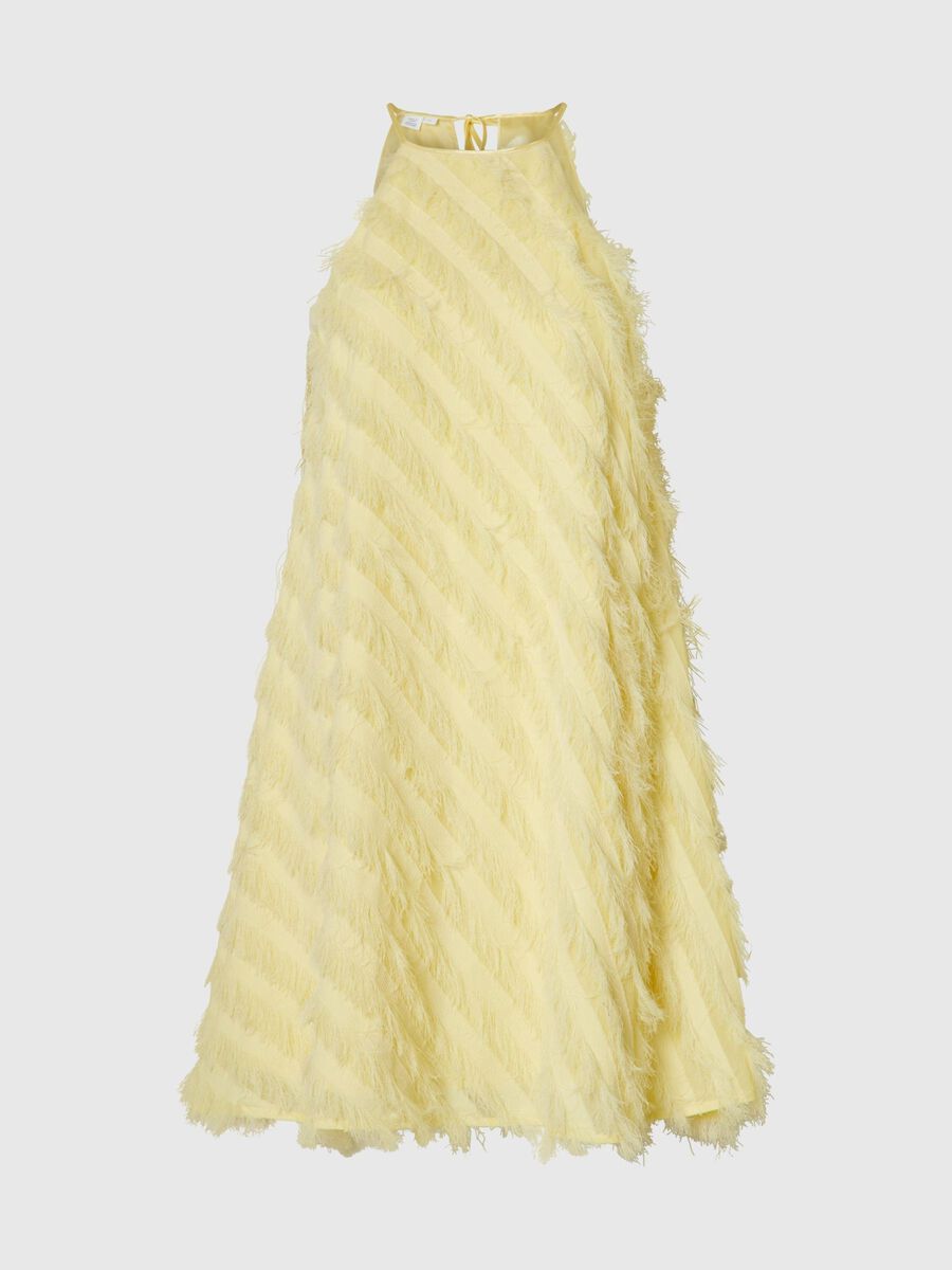 Bea Halterneck Dress - Anise Flower