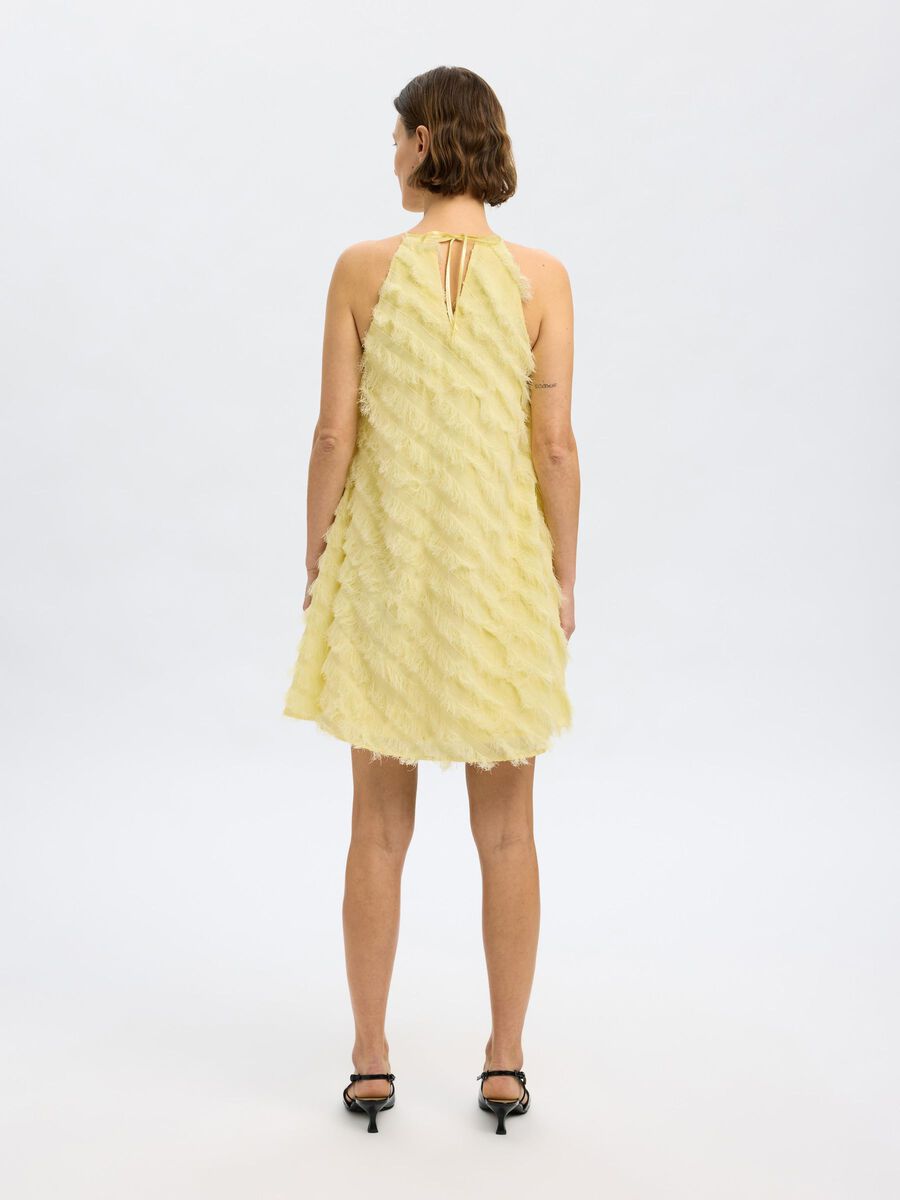 Bea Halterneck Dress - Anise Flower