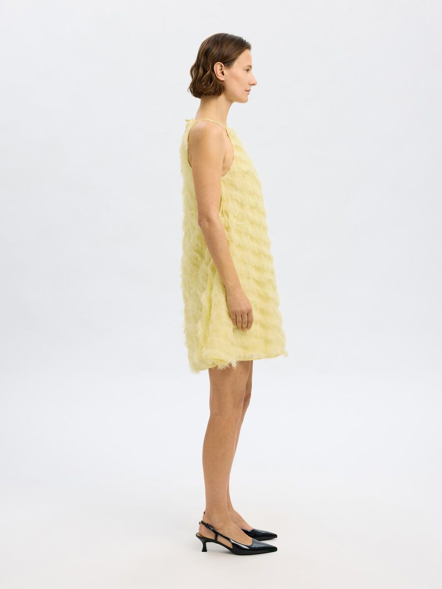 Bea Halterneck Dress - Anise Flower