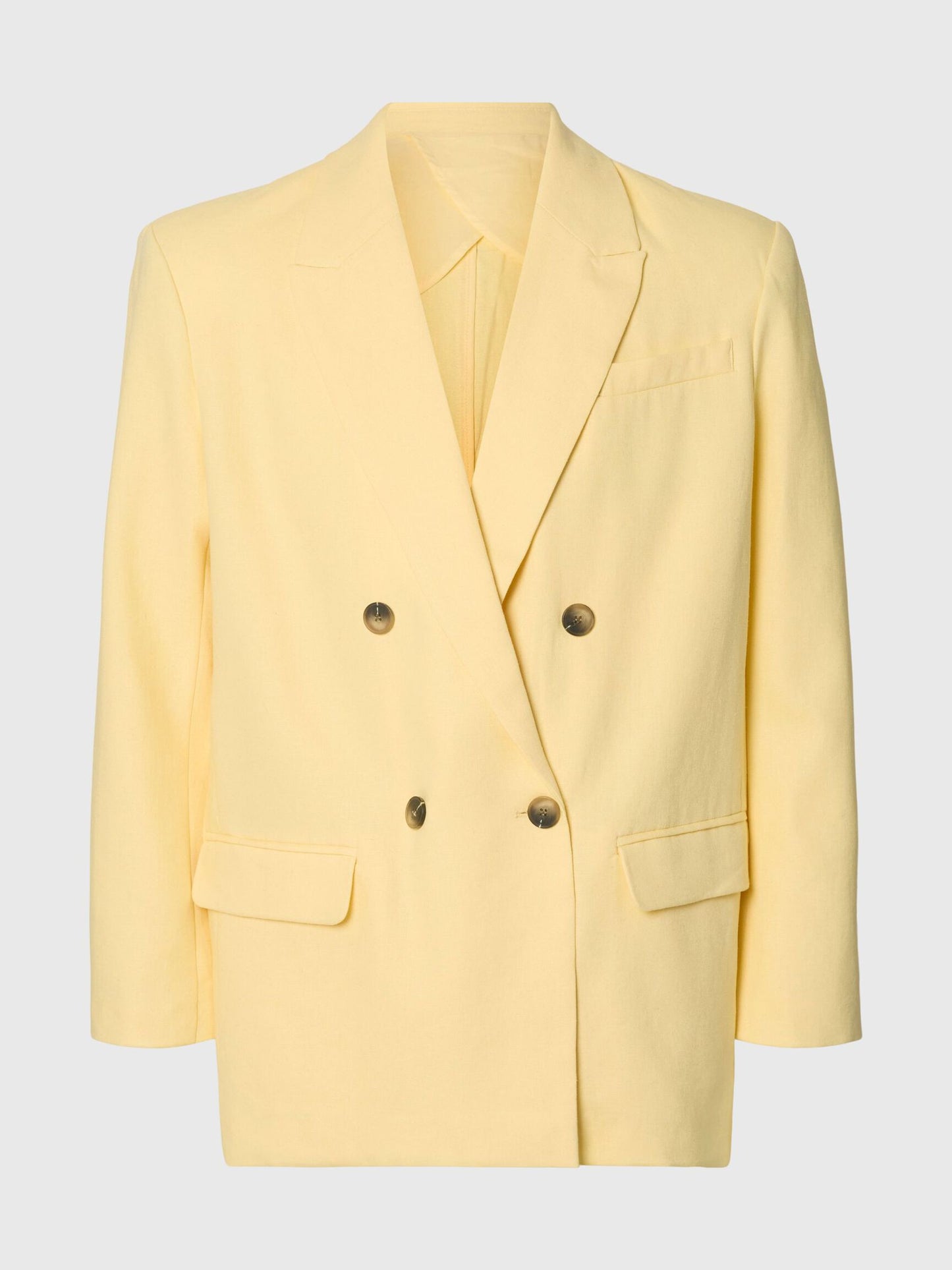 Marlie Oversized Blazer - Italian Straw