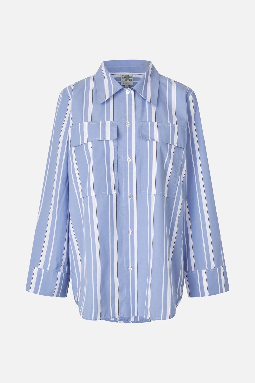 Milo Blouse - Breezy Blue Stripe
