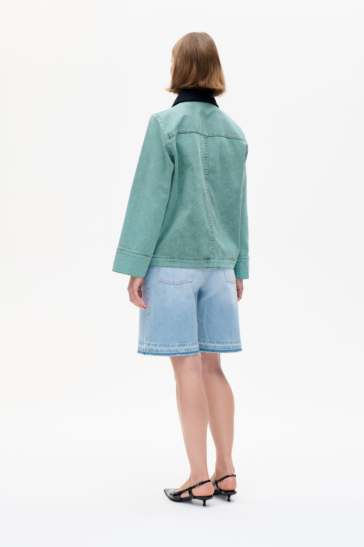 Benilda Jeans Jacket - Pineneedle