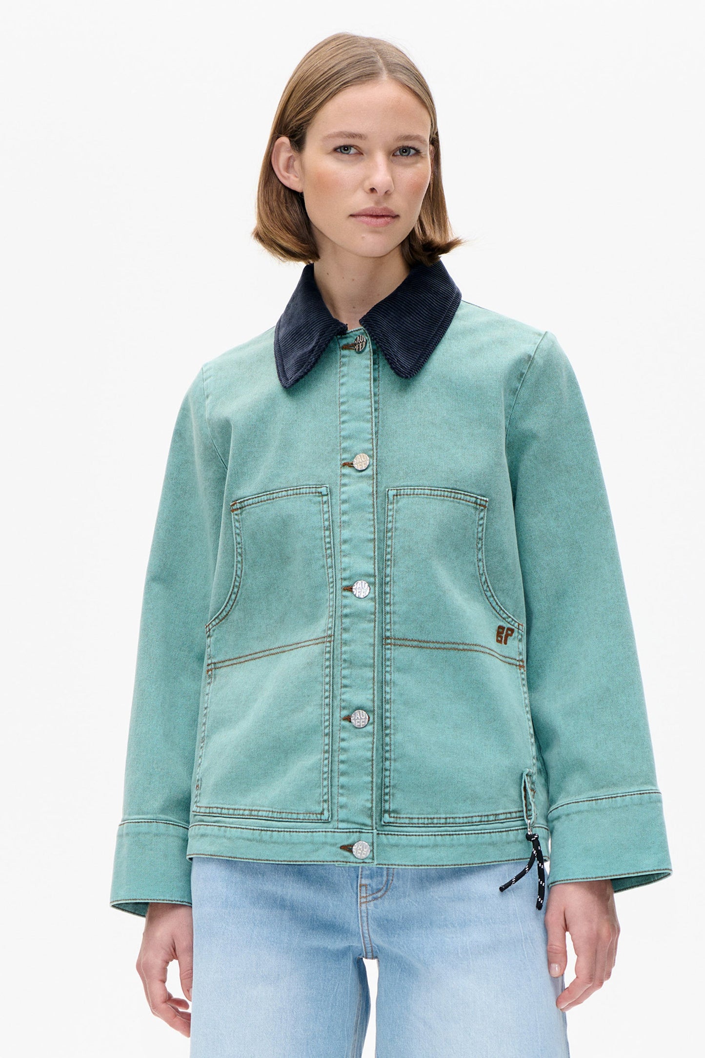 Benilda Jeans Jacket - Pineneedle