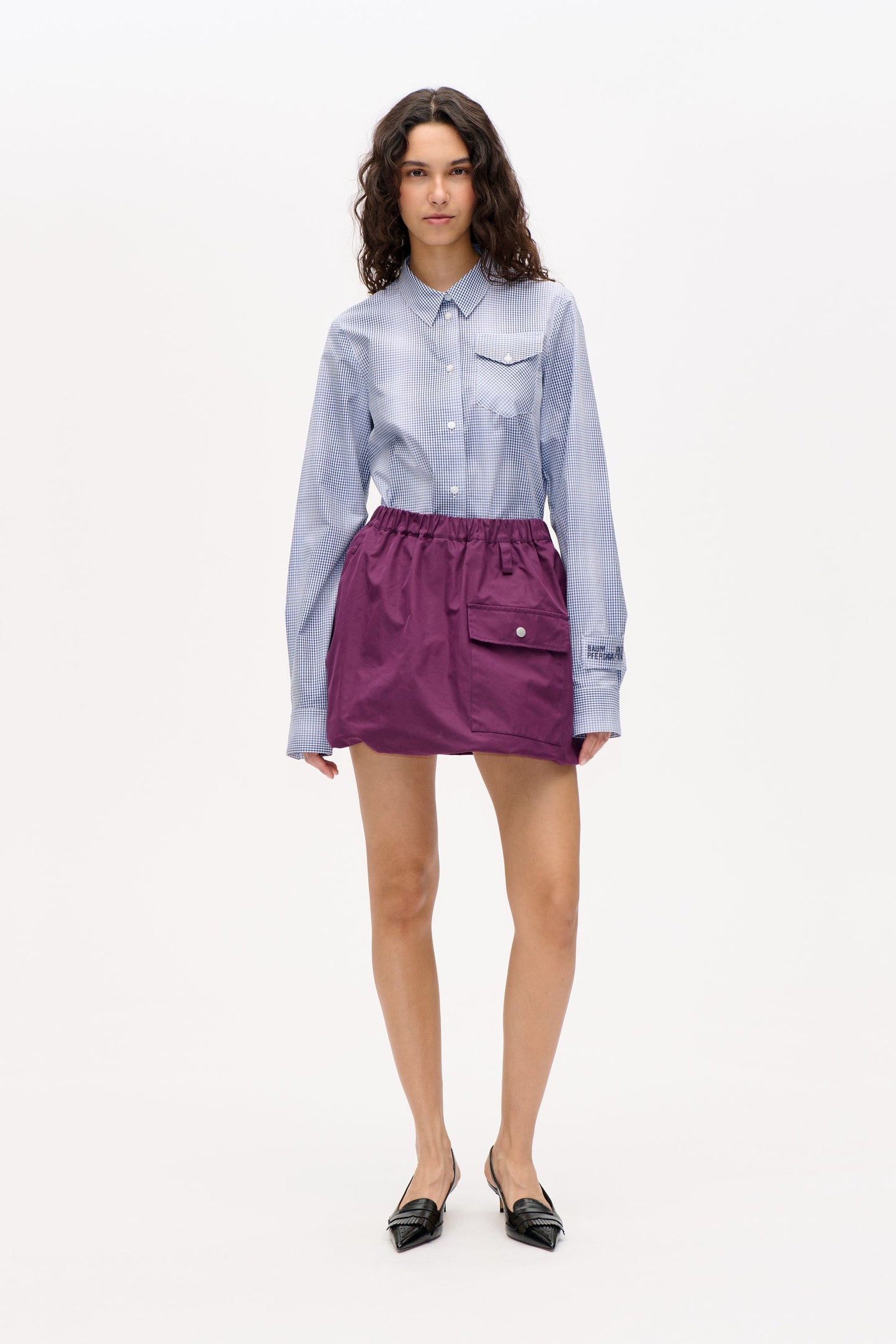 Simona Skirt - Italian Plum