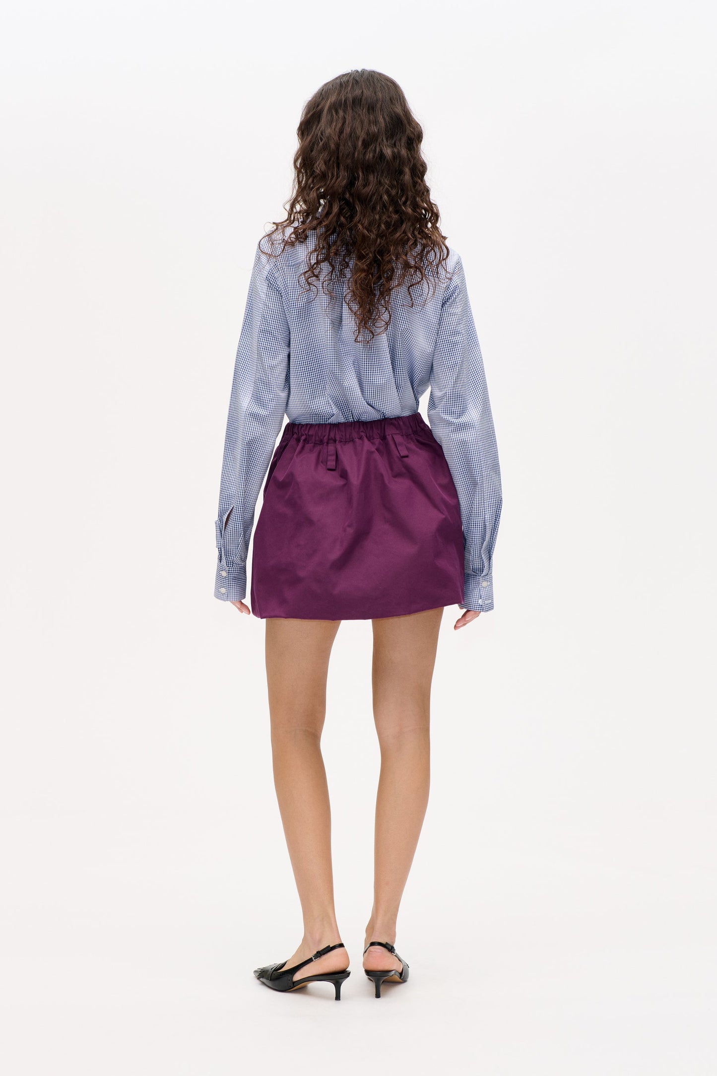 Simona Skirt - Italian Plum