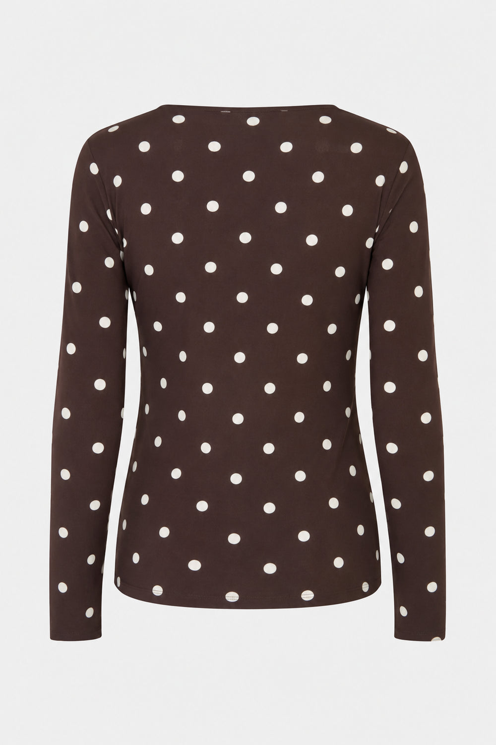 Jodie Top - Coffee Bean Dots