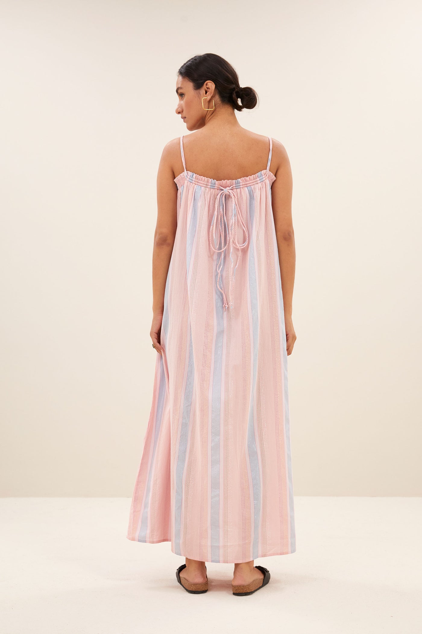Lola Gloss Dress - Gloss Stripe