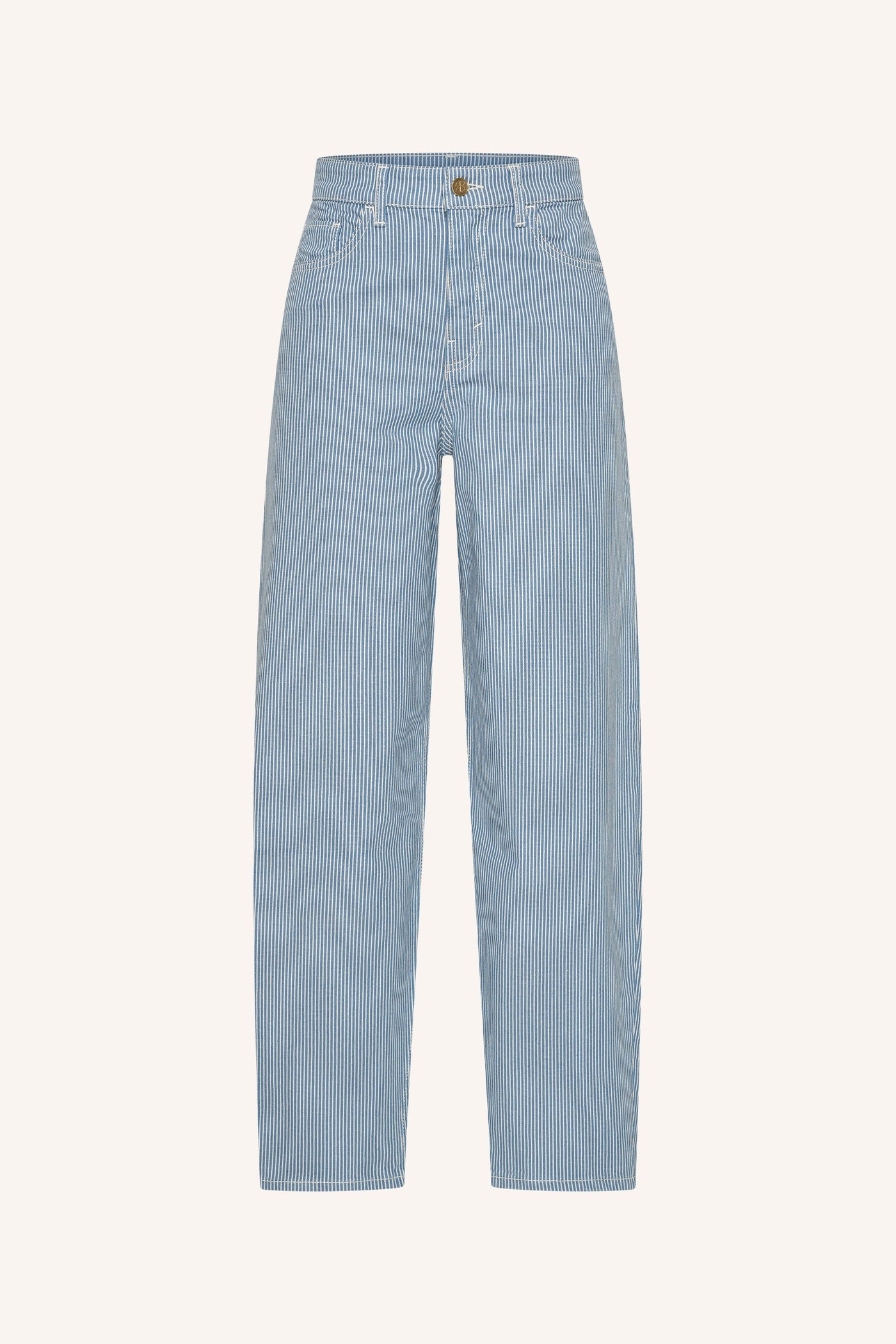 Lew Stripe Pants - Blue Milky Stripe