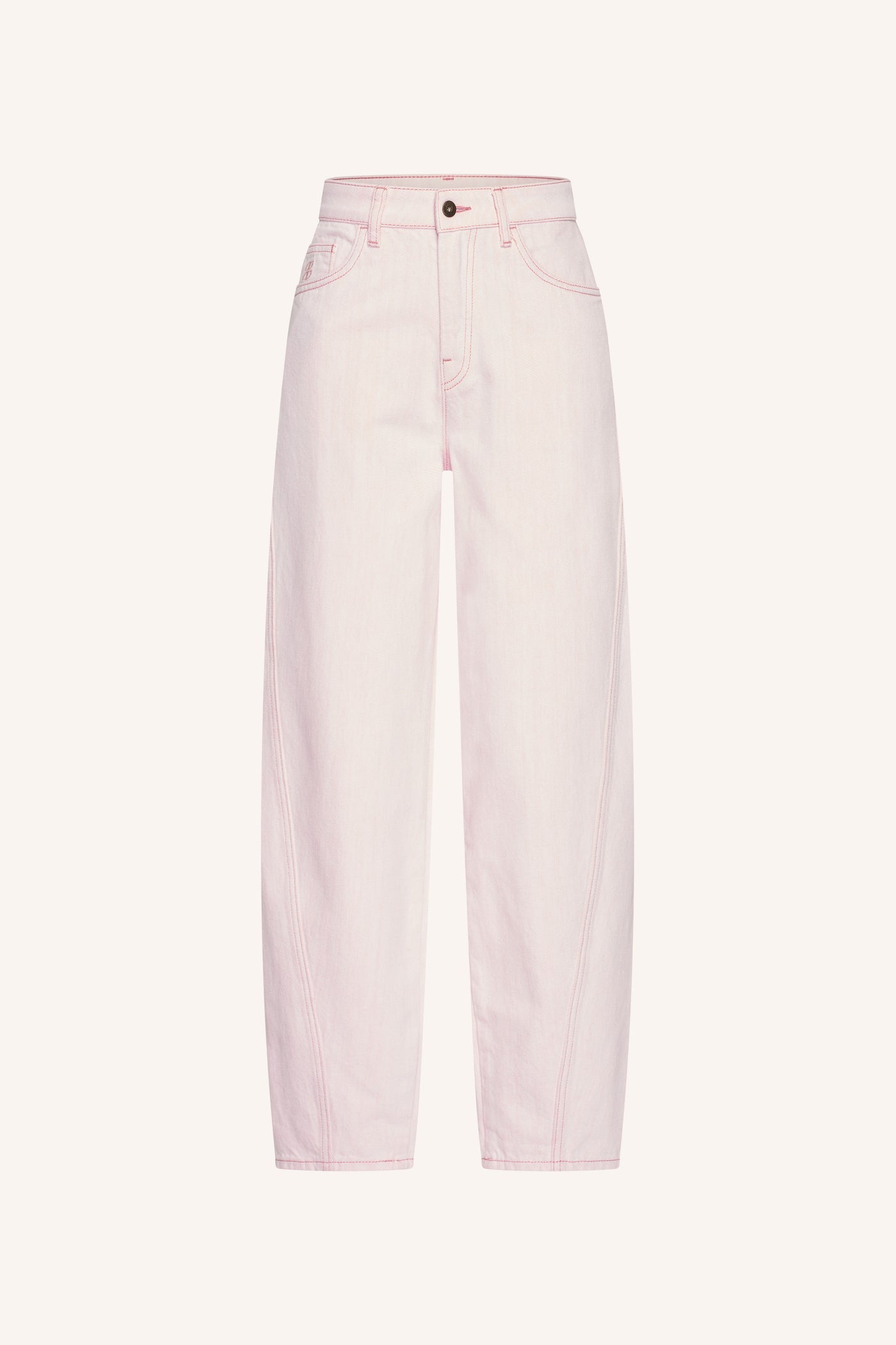 Begum Slub Jeans - Light Pink