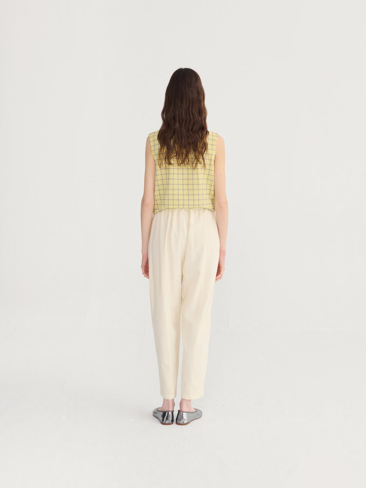 Cocoon Pants - Ecru