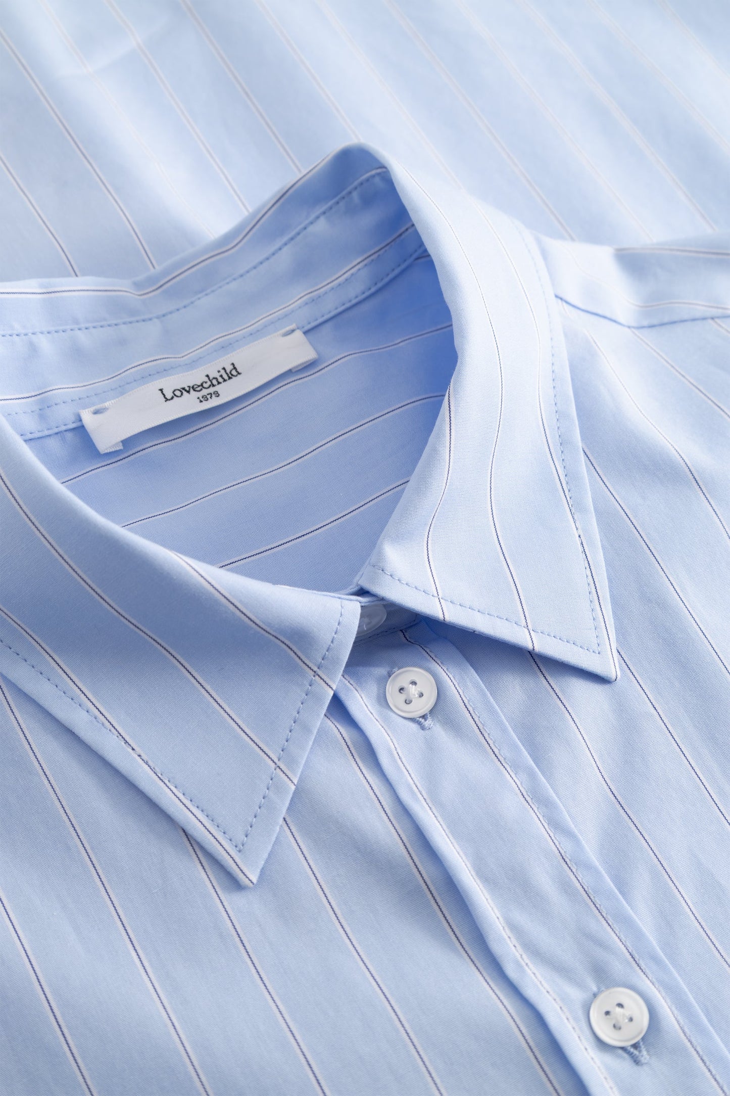 Brooklyn Shirt - Blue Pinstripe