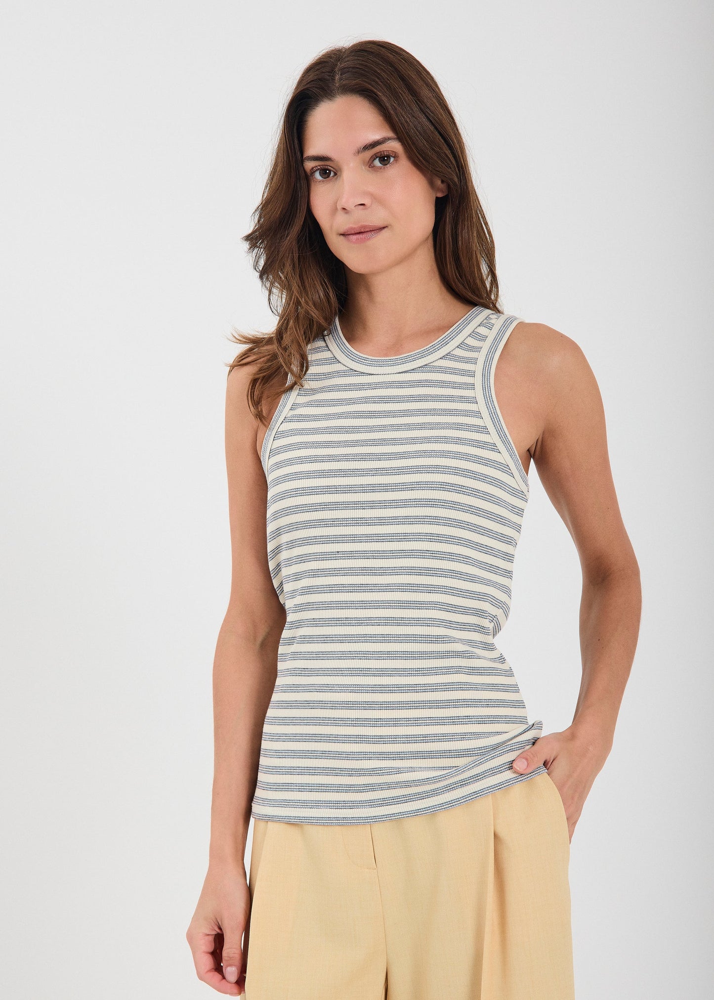 Cafia Tank - Light Blue
