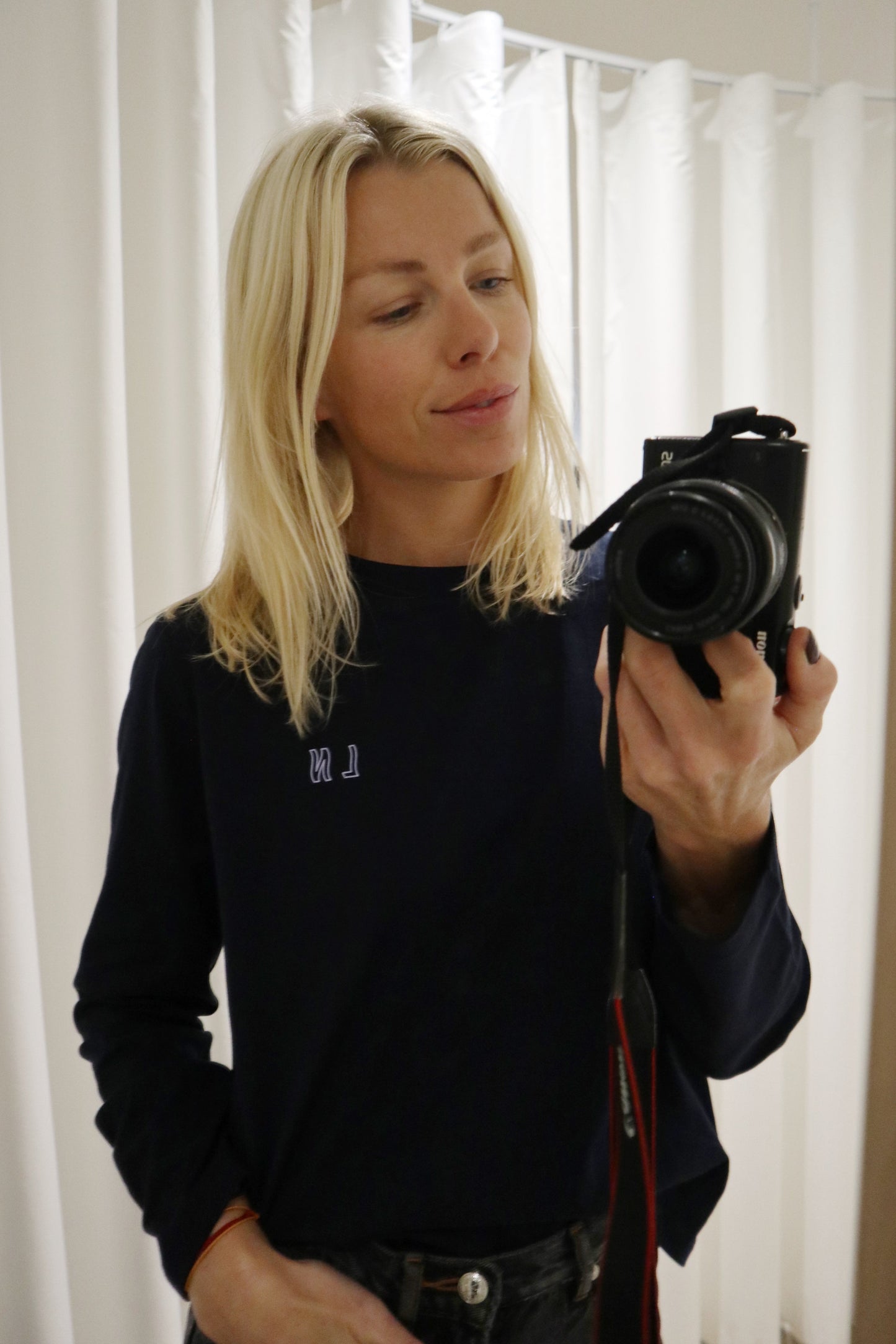 It Comes in Waves LS - Night Blue Lila