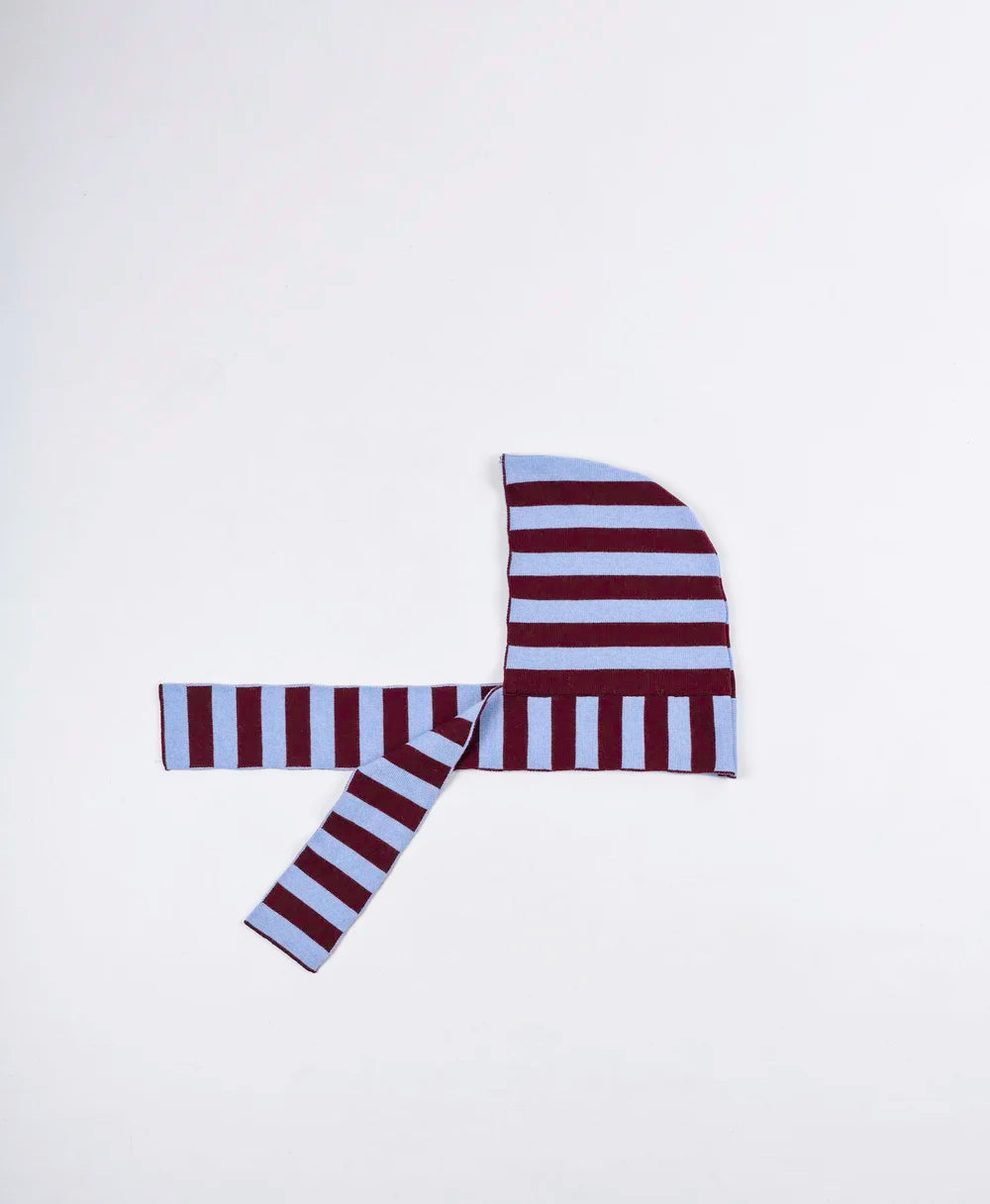 Serge Hat - Burgundy/Blue