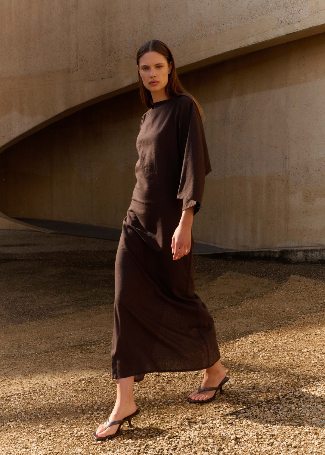 Briar Dress - Chocolate