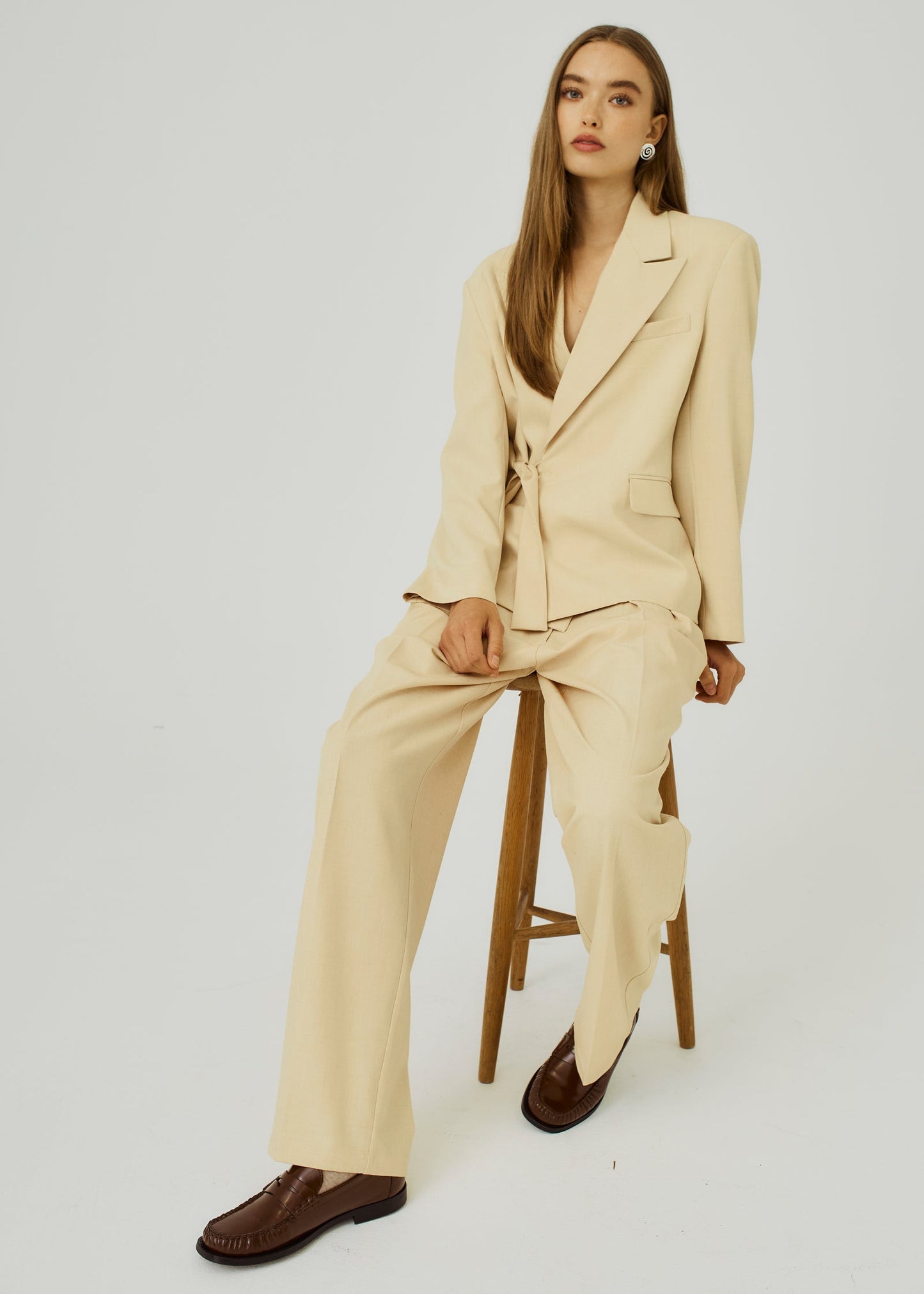 Kamin Cano Pants - Dusty Yellow