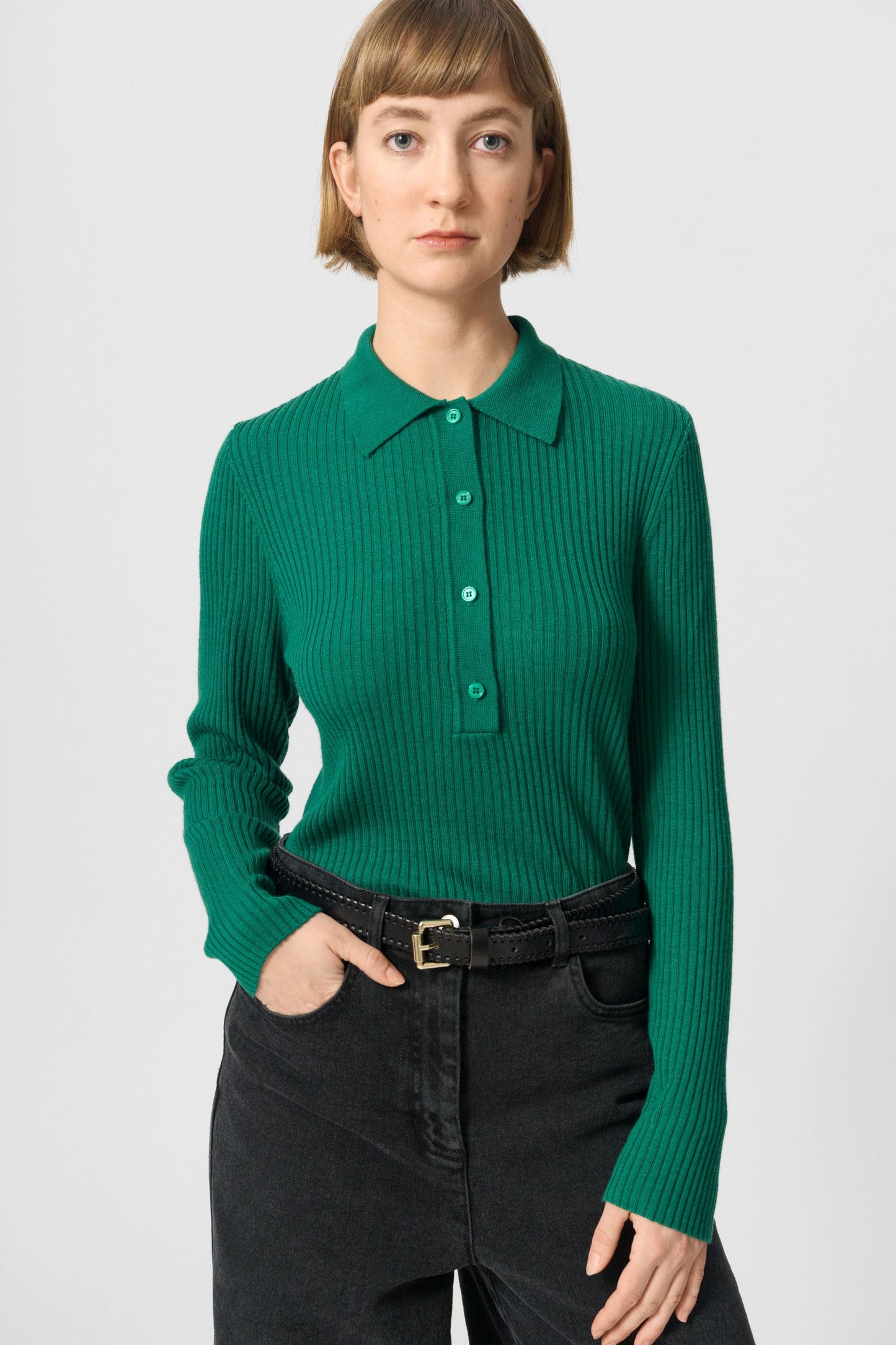 Lisa Blouse - Deep Green