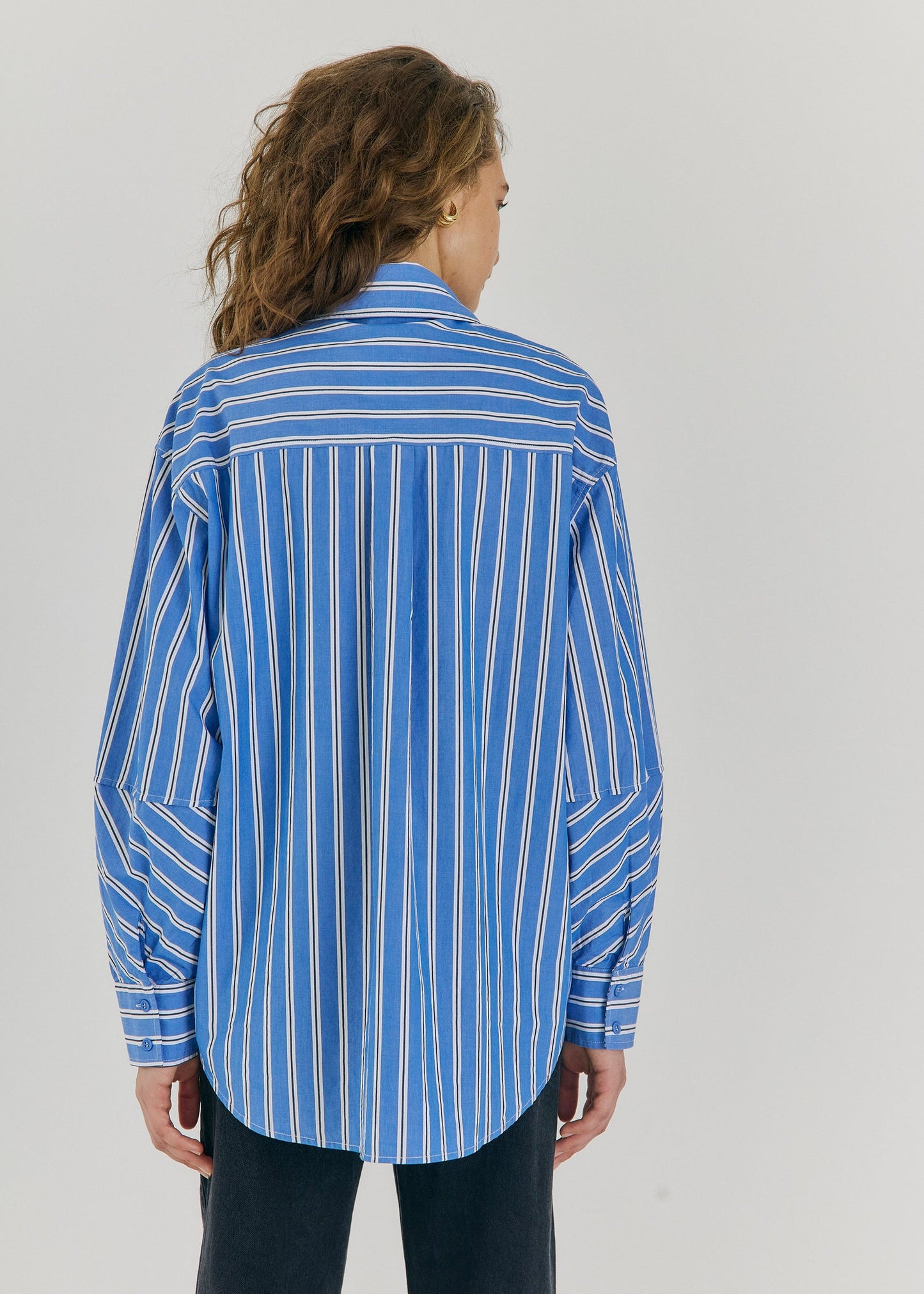 Nicci Shirt - Off White Stripe