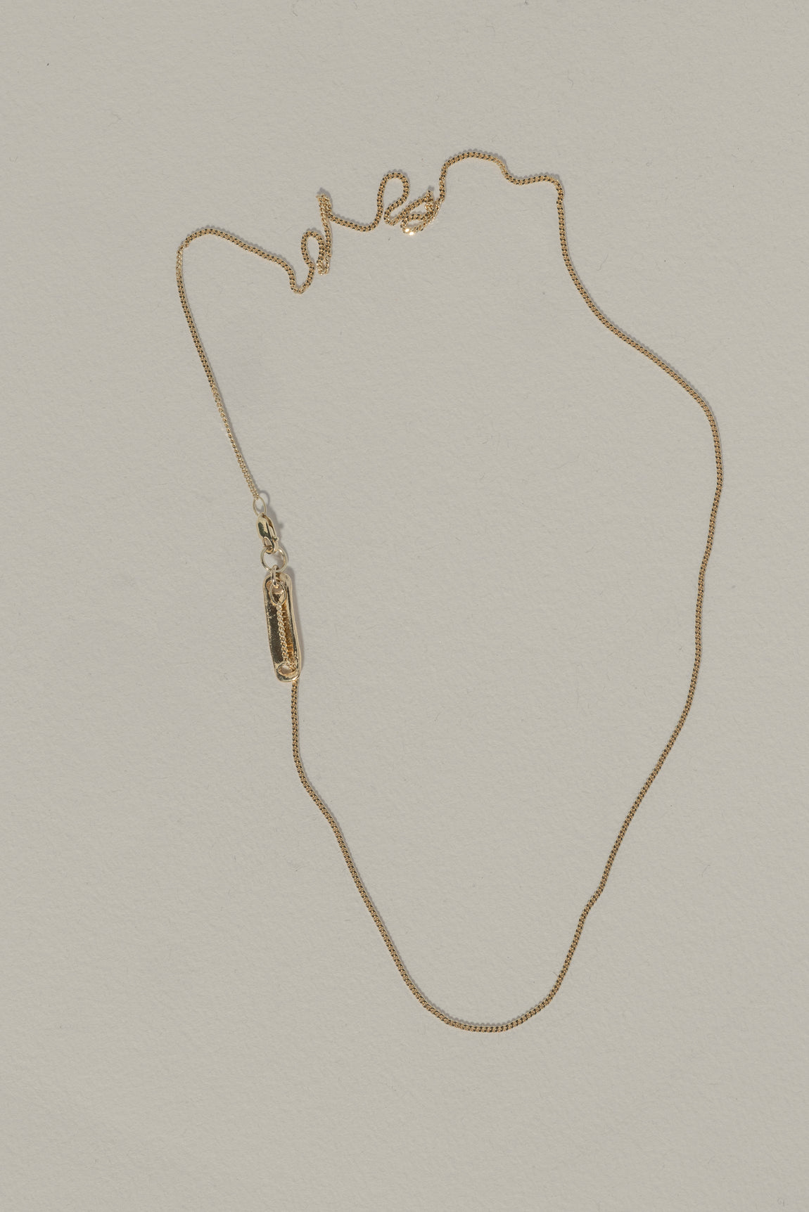 Noted - Necklace Gold