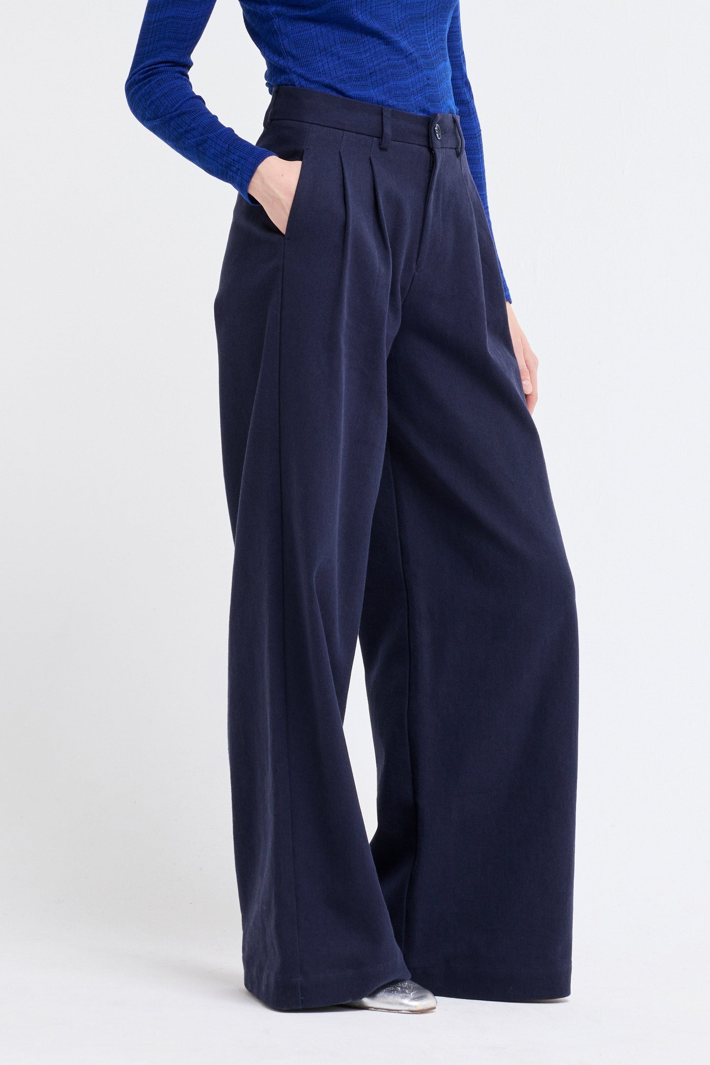 Pansmokey Pants - Navy