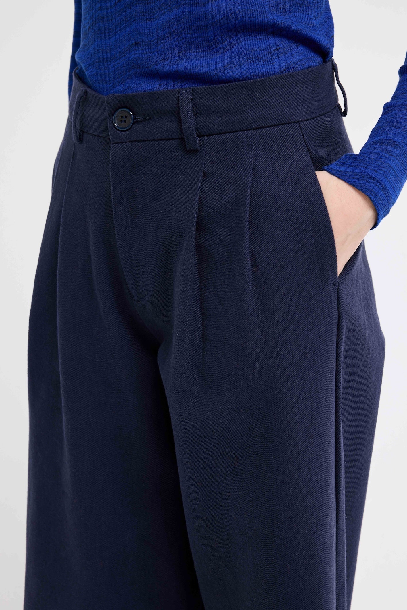 Pansmokey Pants - Navy