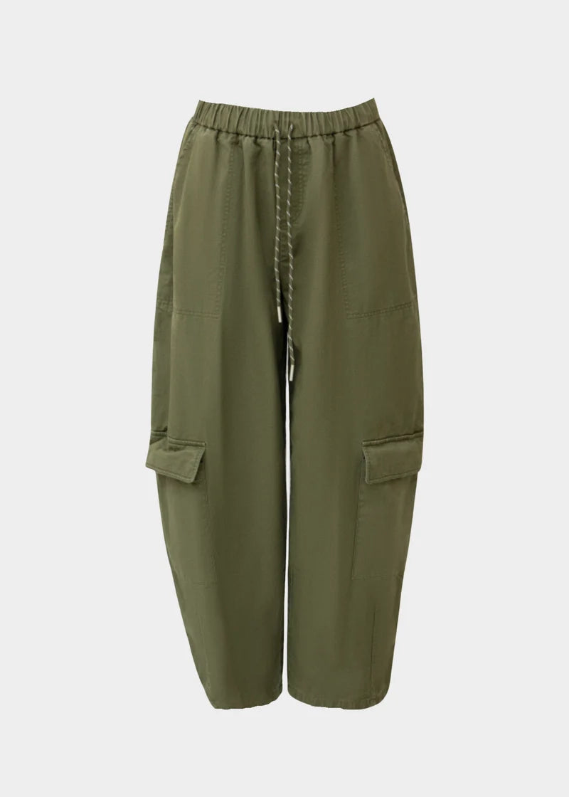Dara Parachute Pants - Khaki
