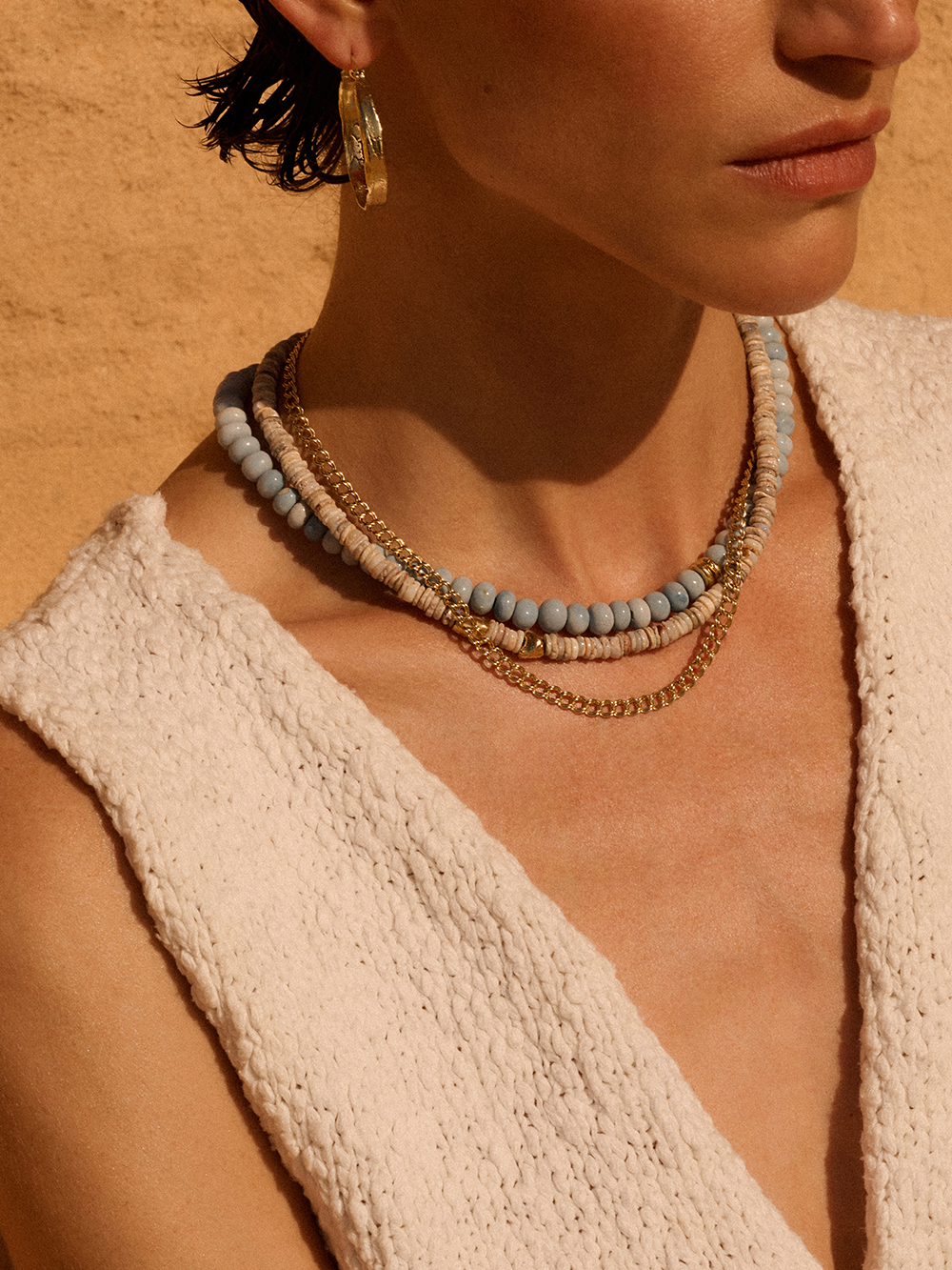 Azure - Necklace Gold