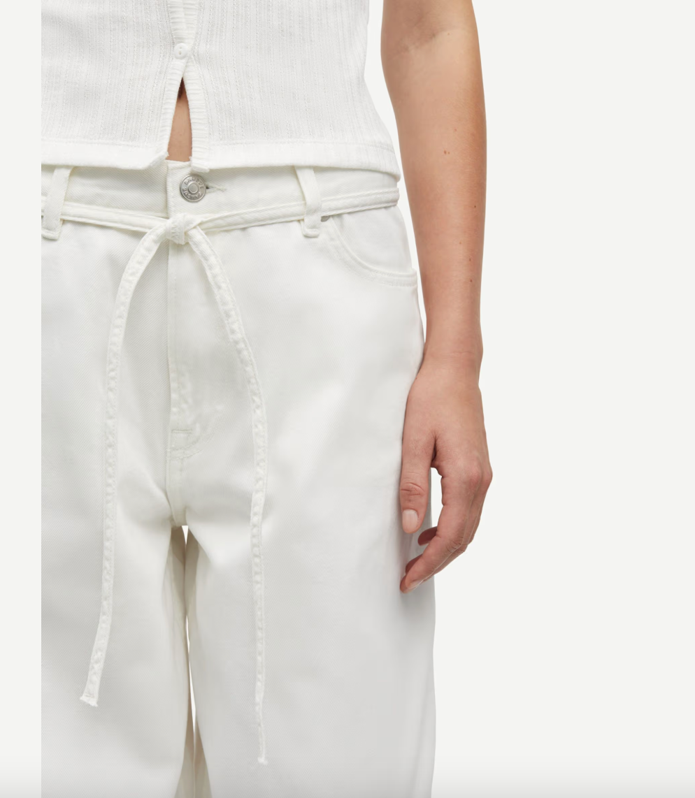 Saharper Jeans - White Rock