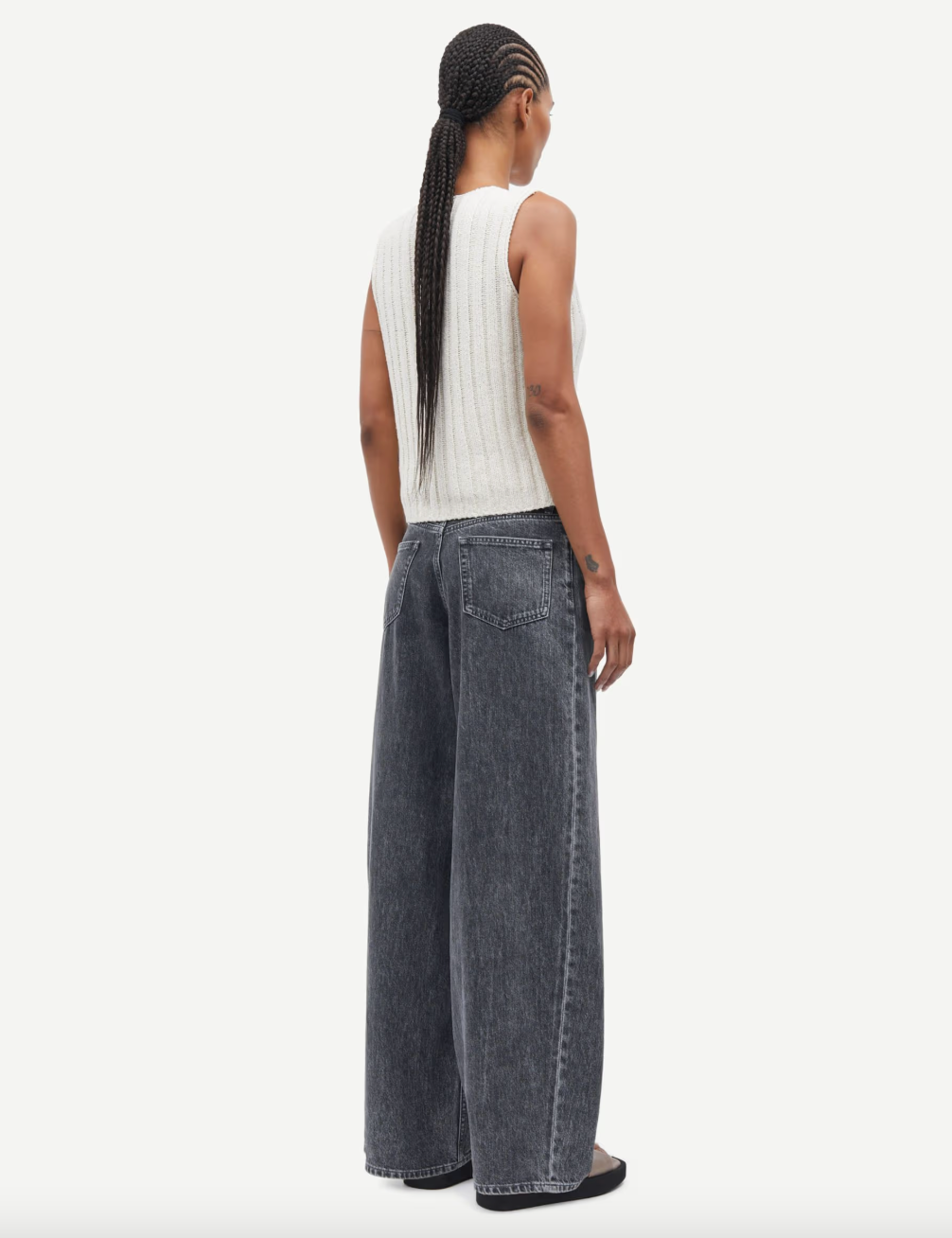 Saharper Jeans - Grey Cloud