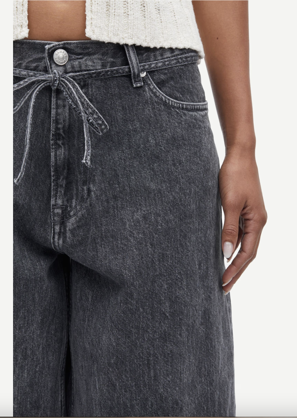 Saharper Jeans - Grey Cloud