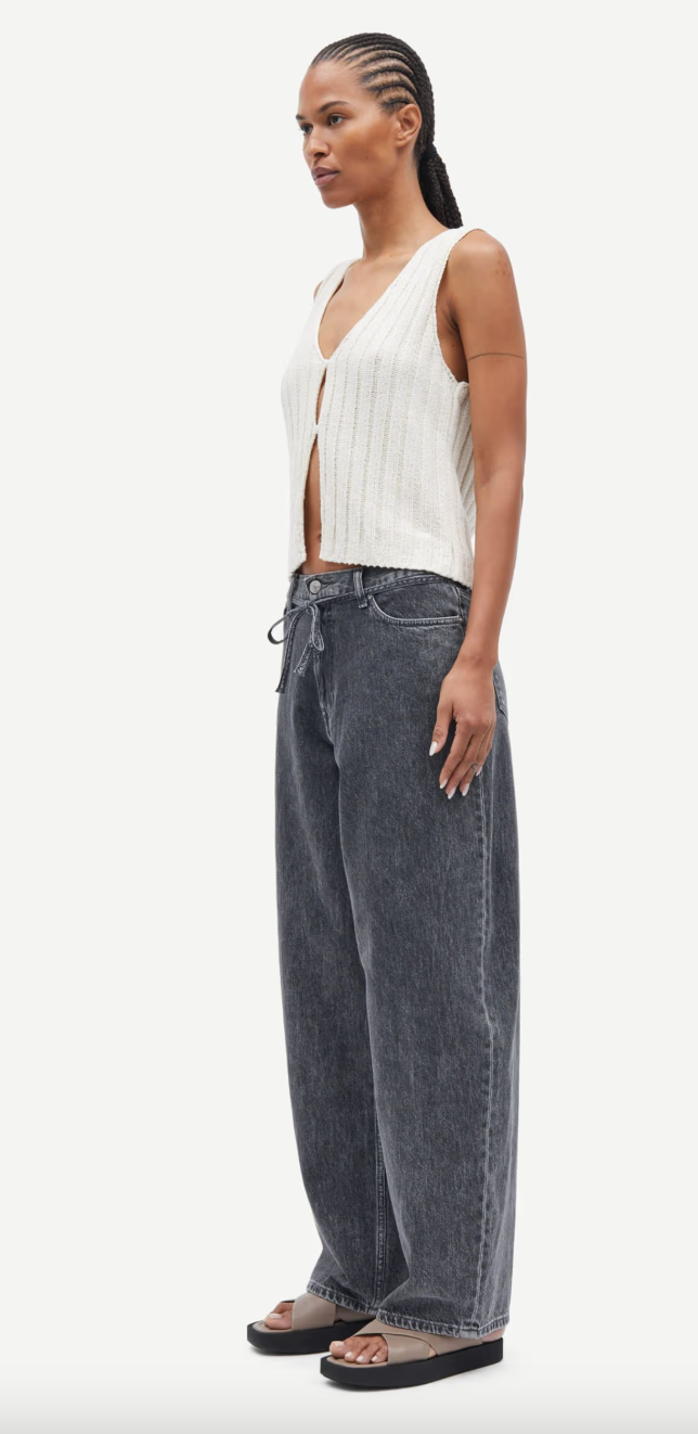 Saharper Jeans - Grey Cloud