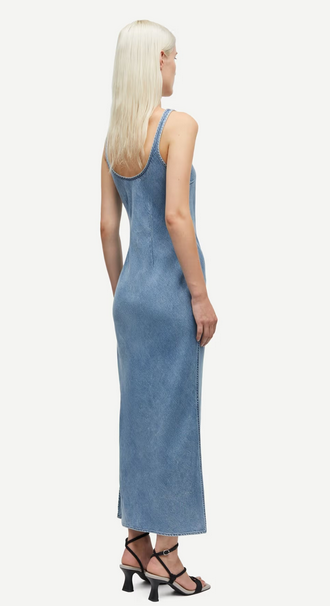 Sasunna Dress - Denim Blue