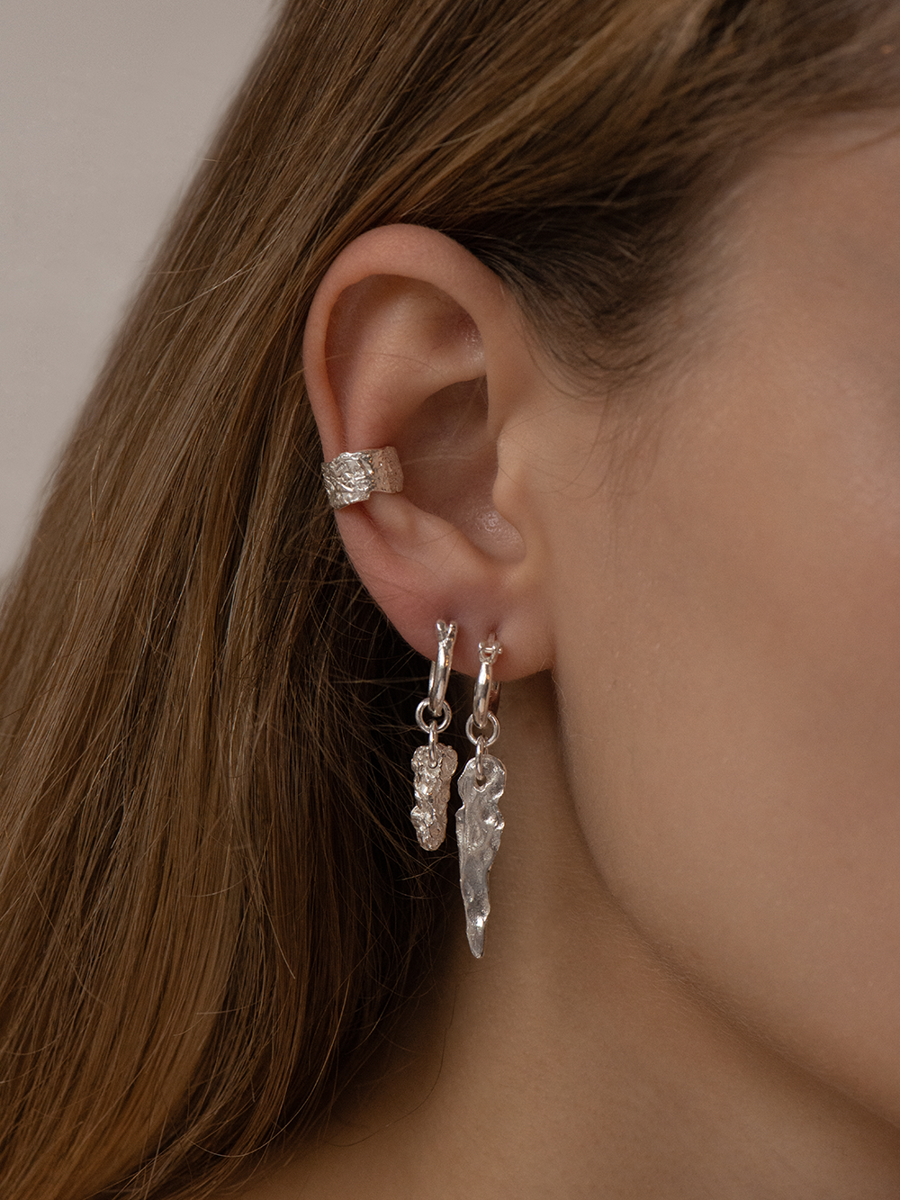 Rollin - Earring Silver