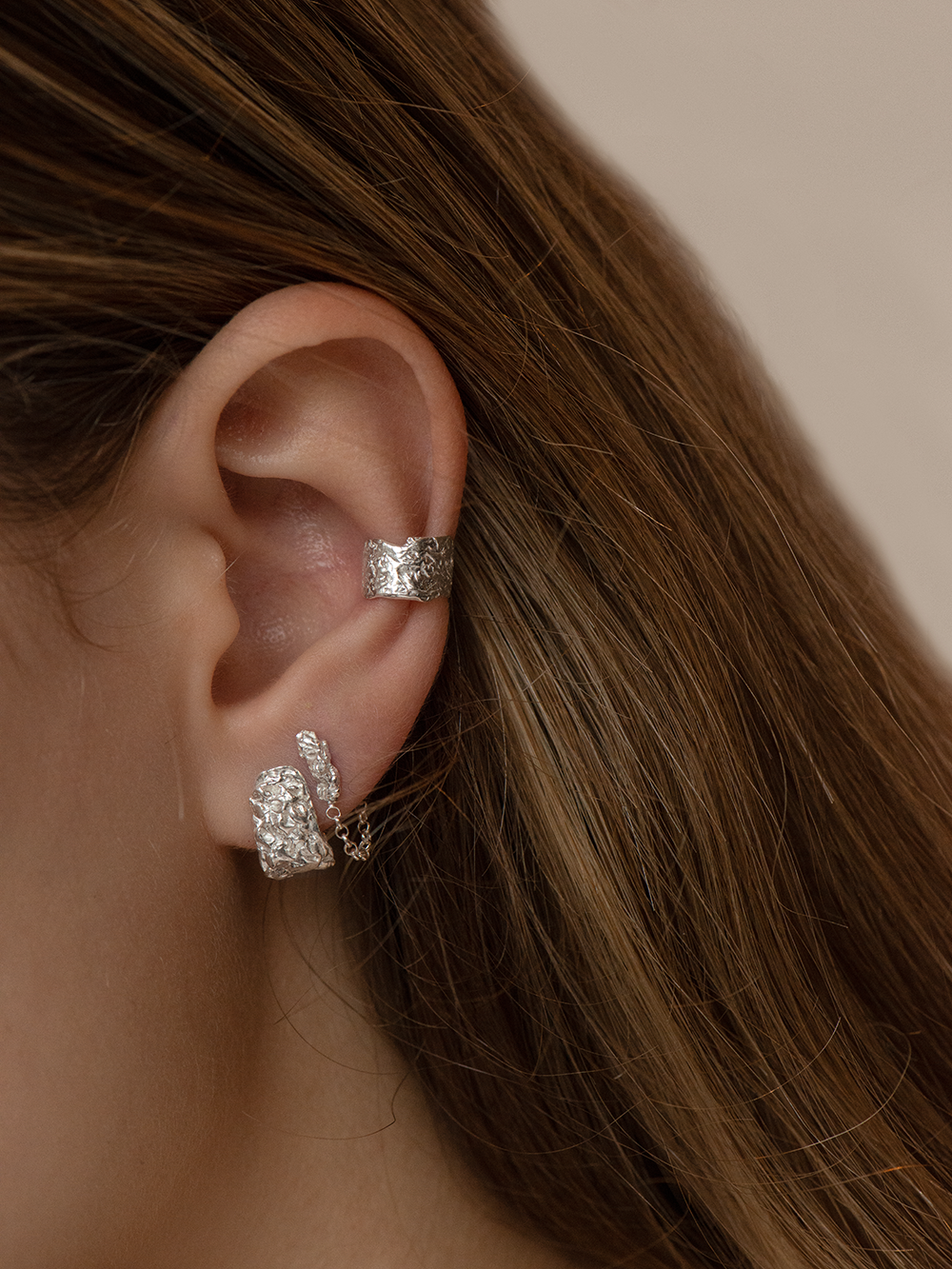 Stormy - Earring Silver