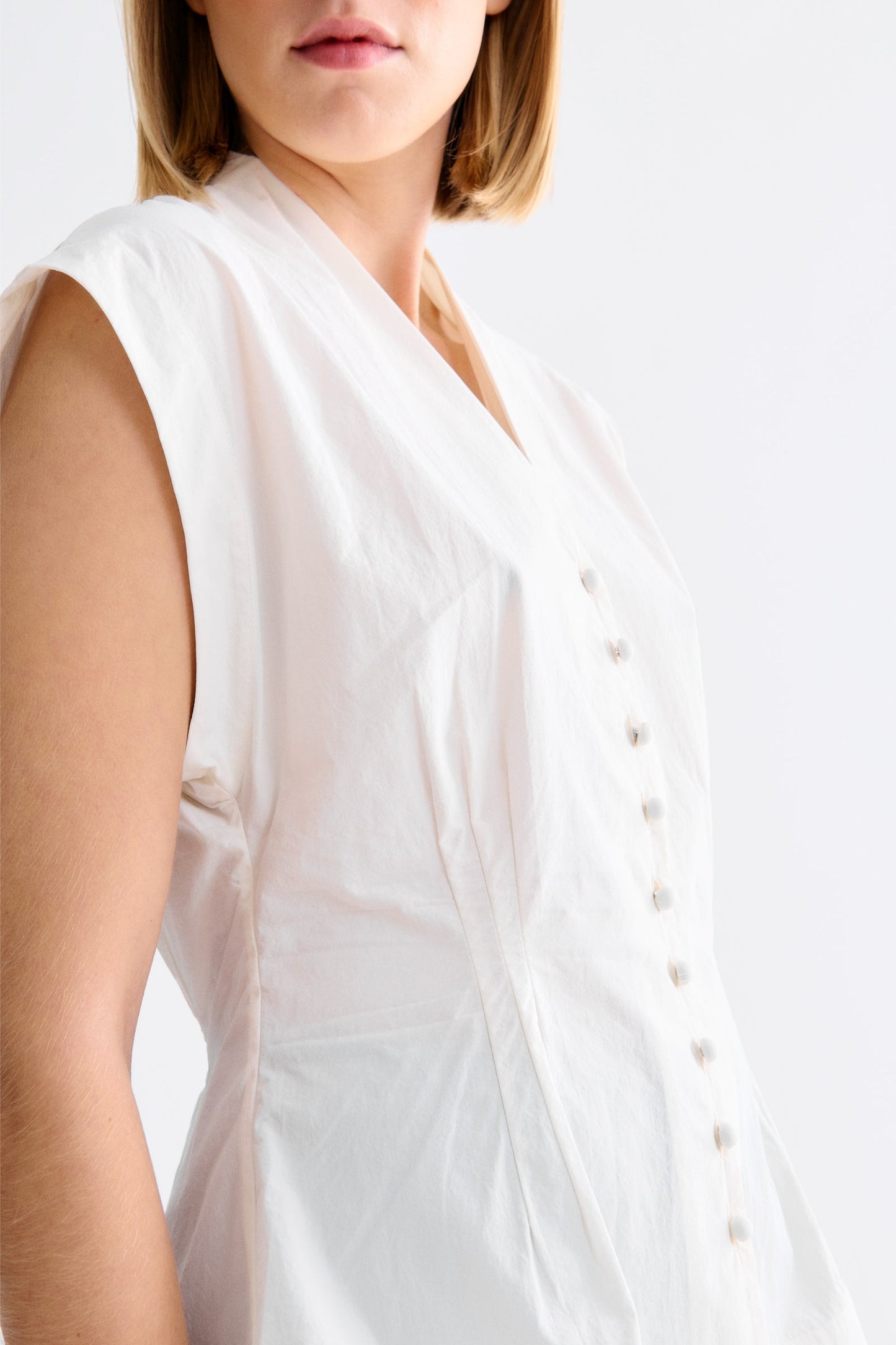 Vada Blouse - Egret
