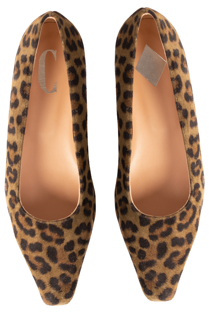 Alba - Suede Leopard