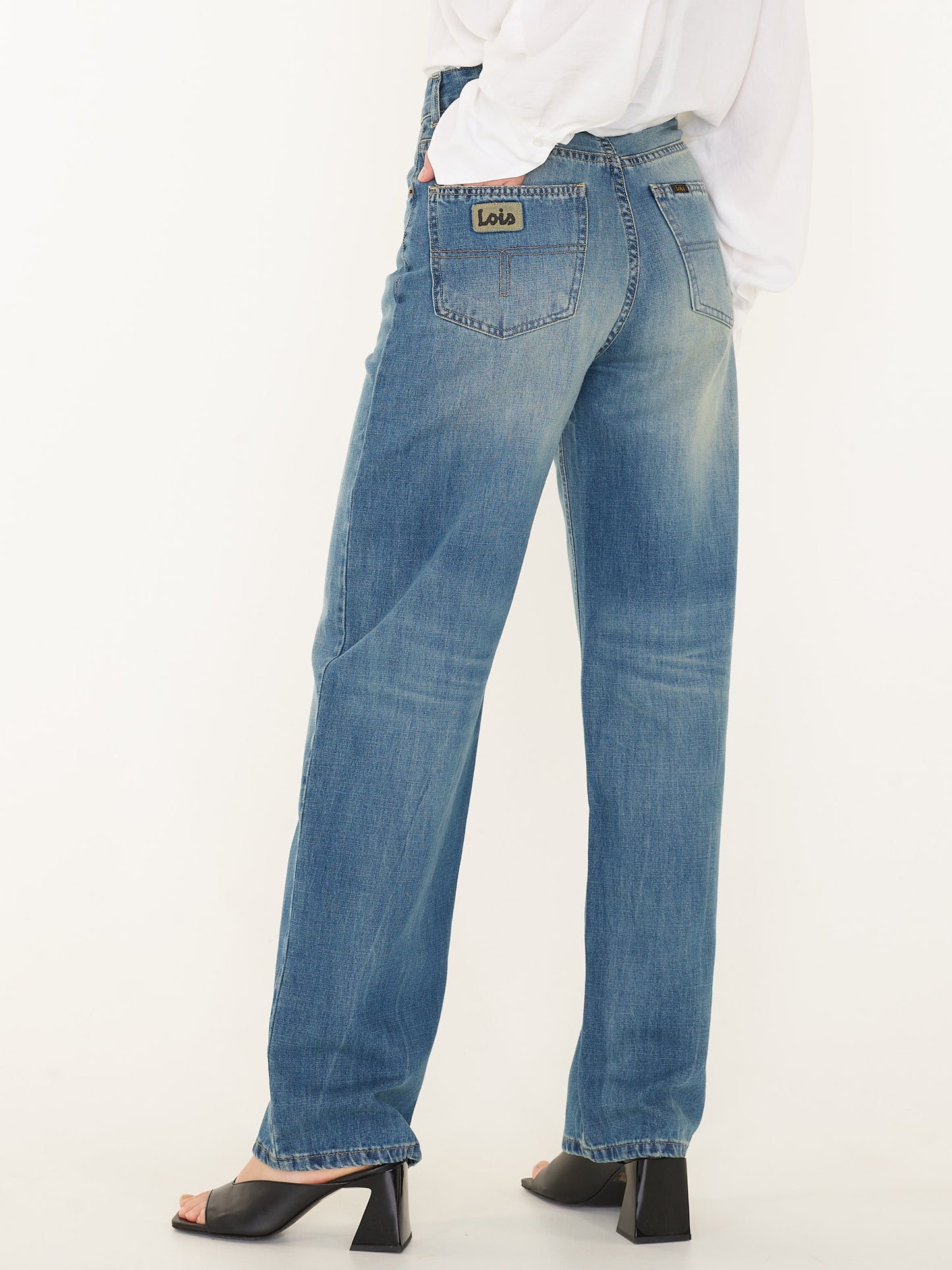 Maya Jeans Kros Regen Stone - Veined Green