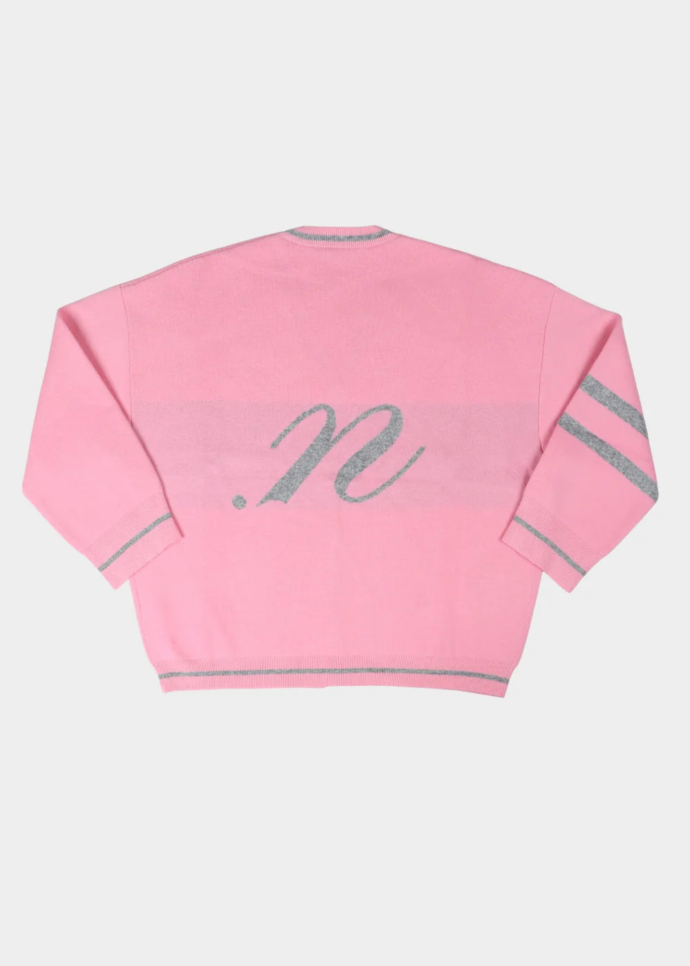 Benny Cardigan - Light Pink / Light Grey
