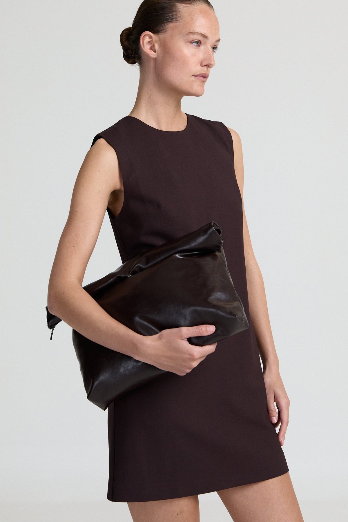 Nausicaa Dress - Dark Brown