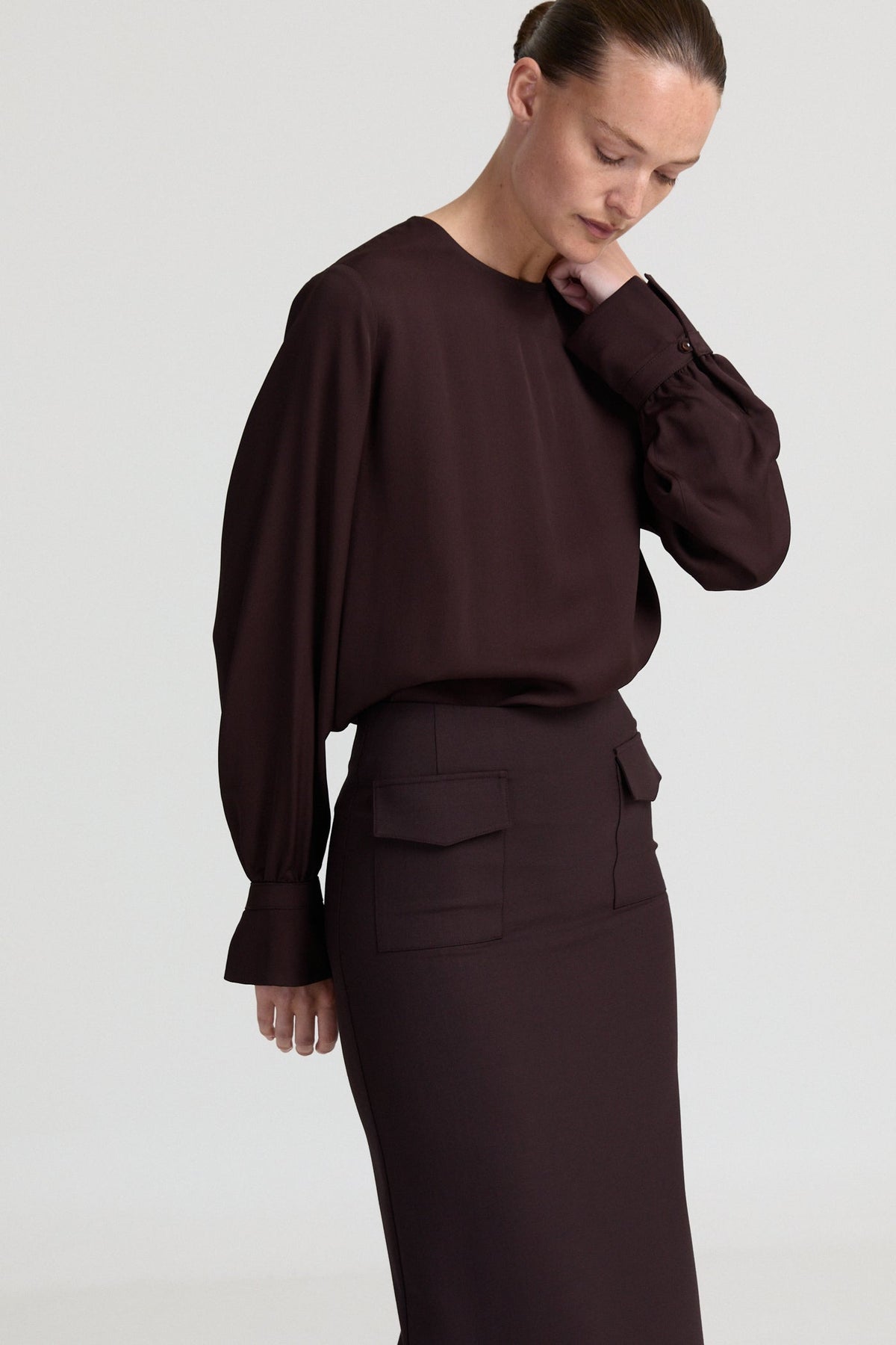 Filipa Skirt - Dark Brown
