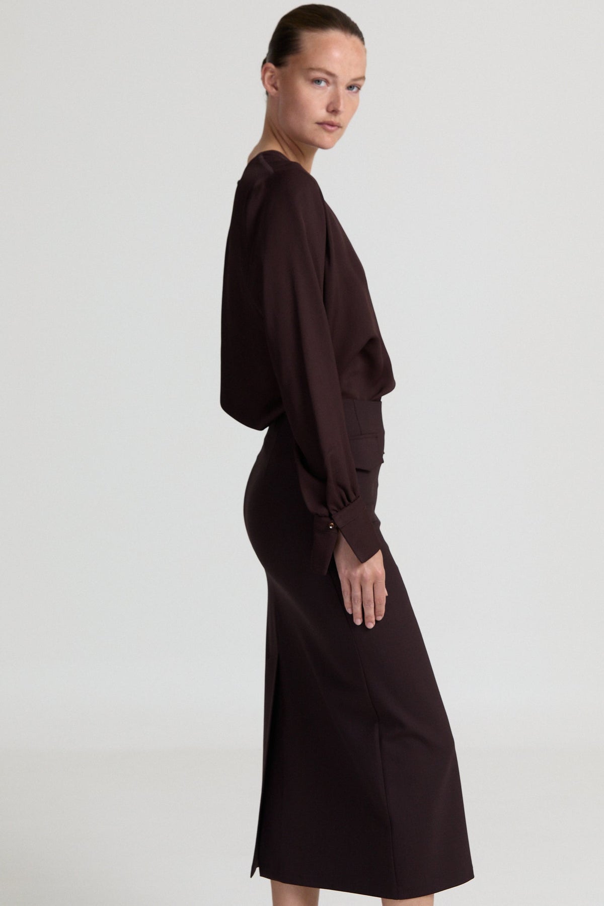 Filipa Skirt - Dark Brown