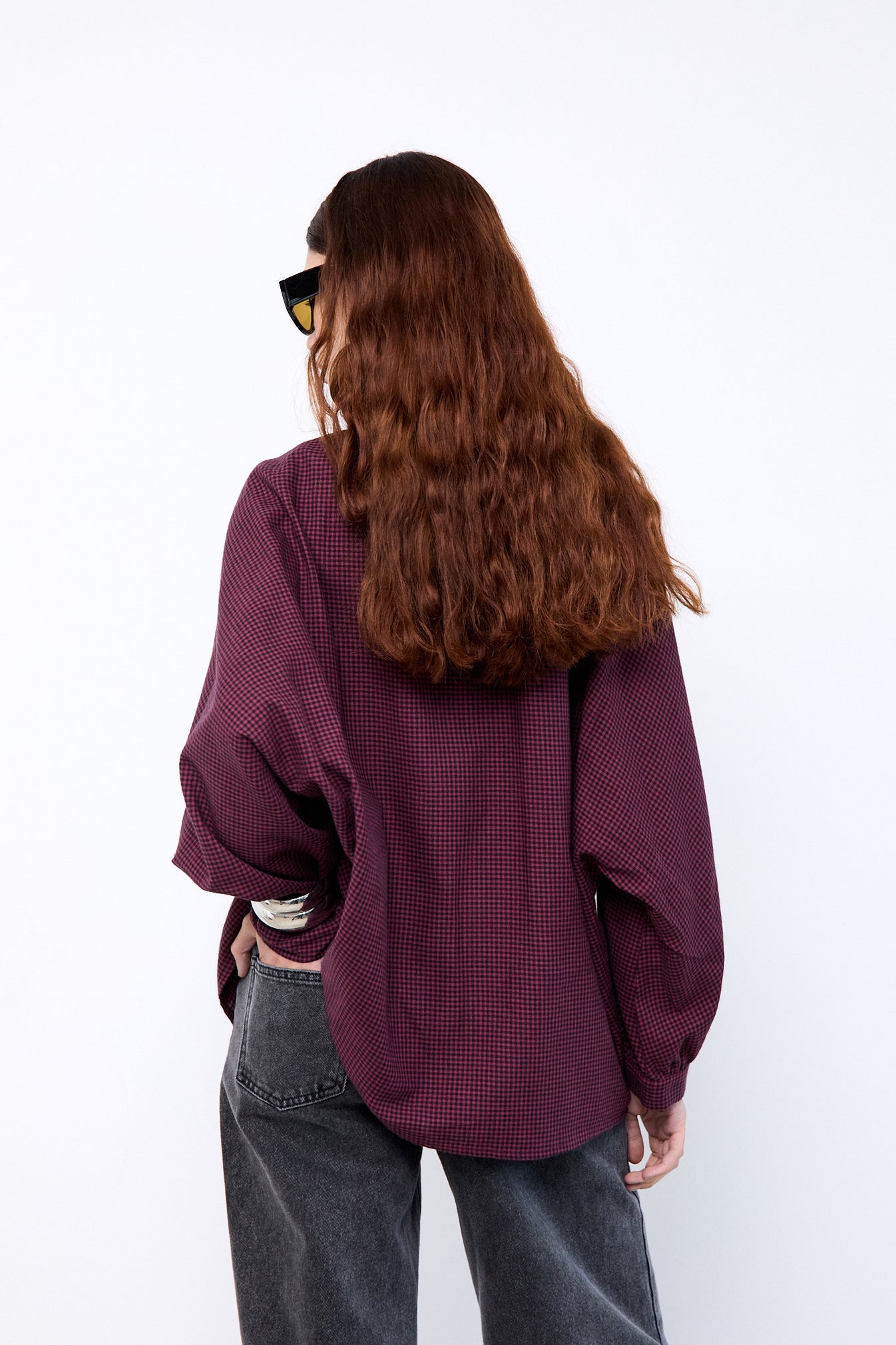 Mel Shirt - Red Gingham