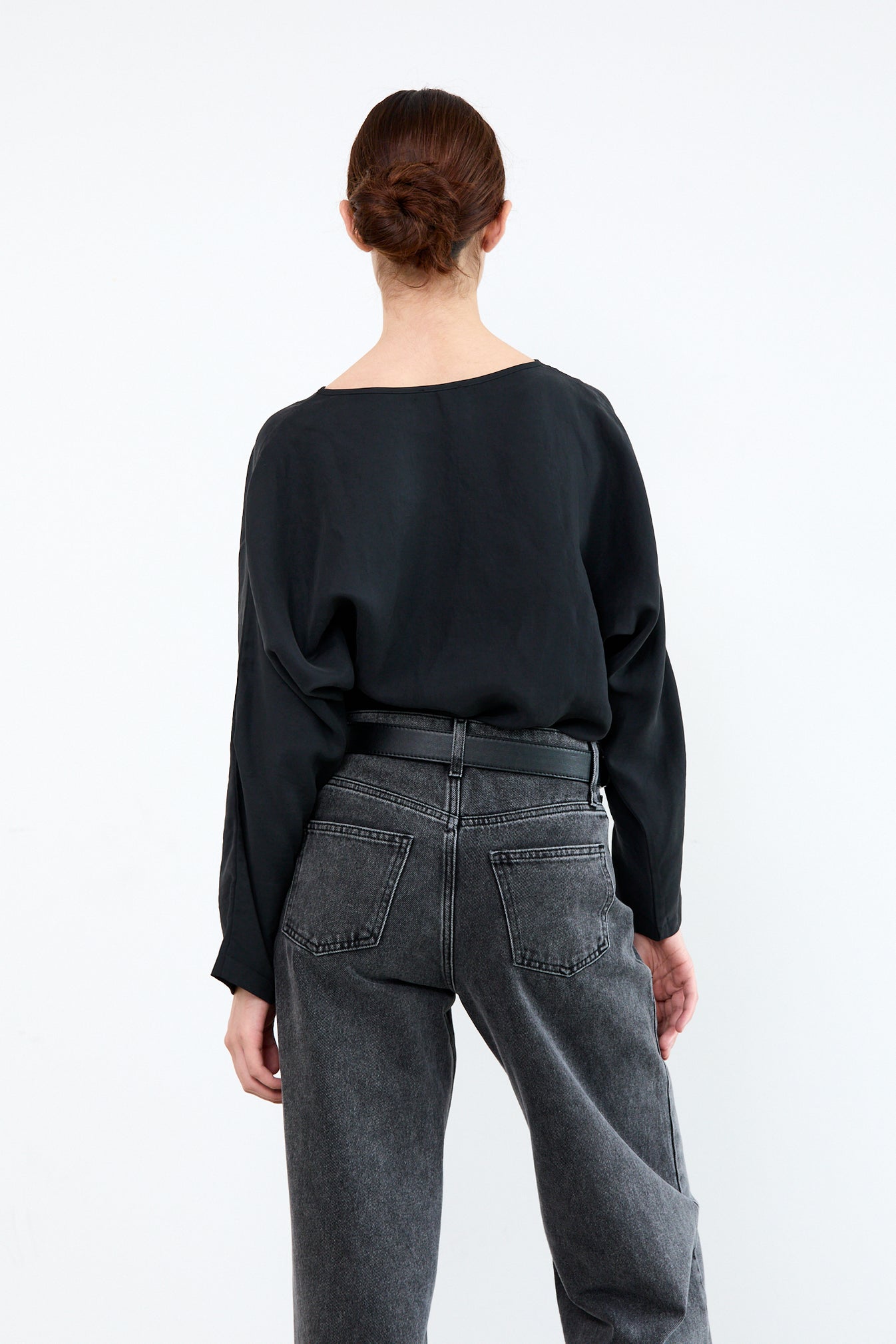 Barbara Long Sleeve Shirt - Black