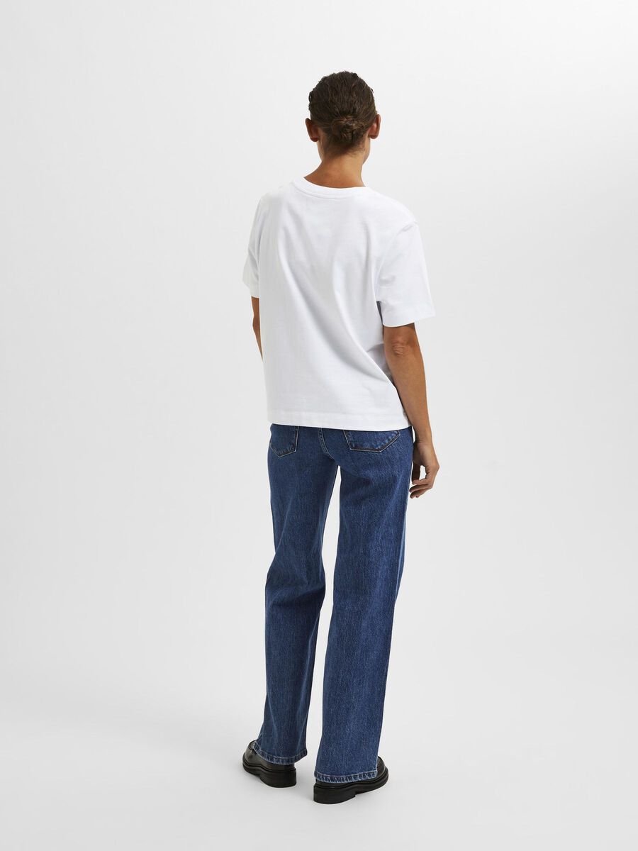 Boxy Tee - White