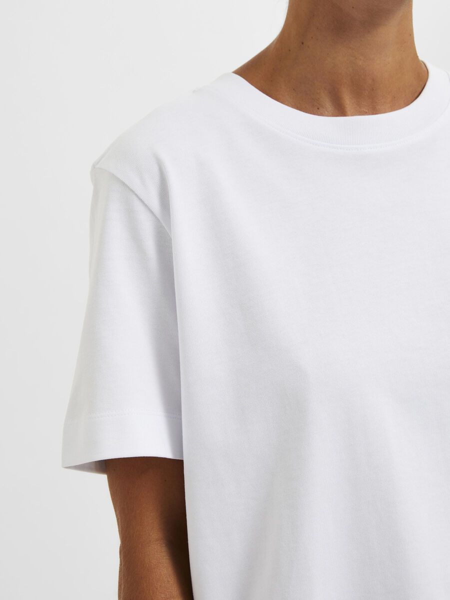 Boxy Tee - White